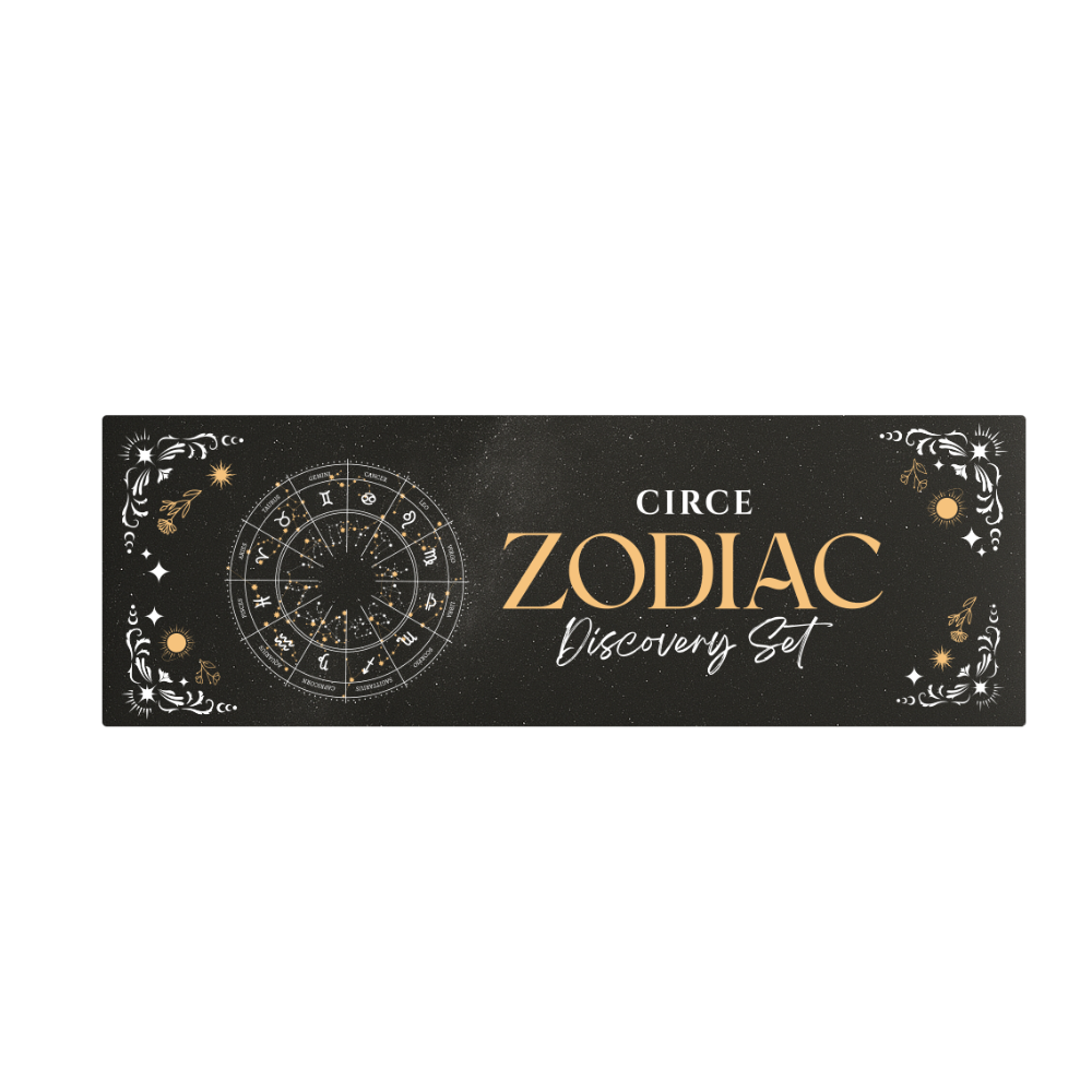 Zodiac Gemstone Perfume Oils  Discovery Set - 12 Piece Perfume Oil Sampler  from Circe Boutique