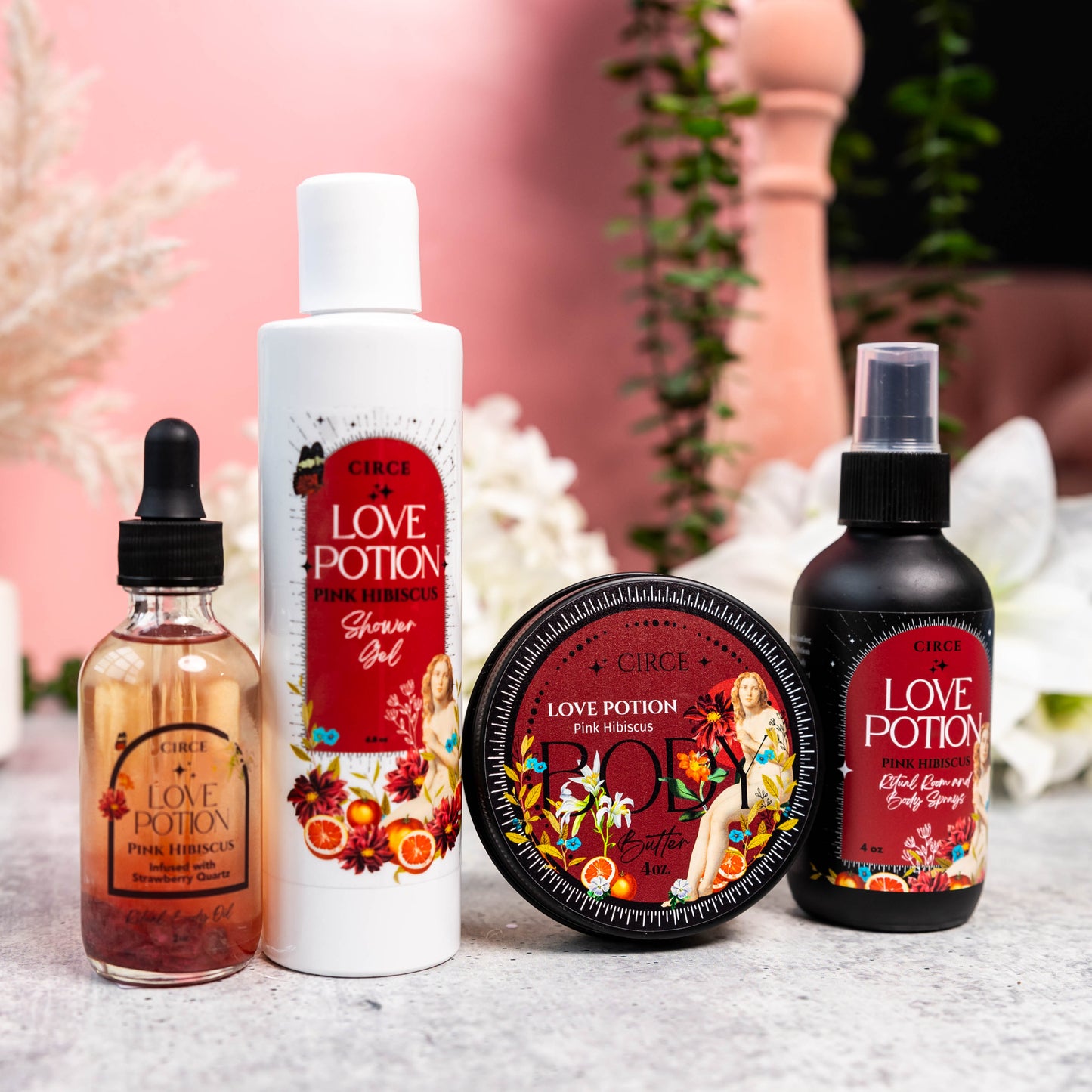 Love Potion Ritual Room and Body Spray 4 oz. from Circe Boutique