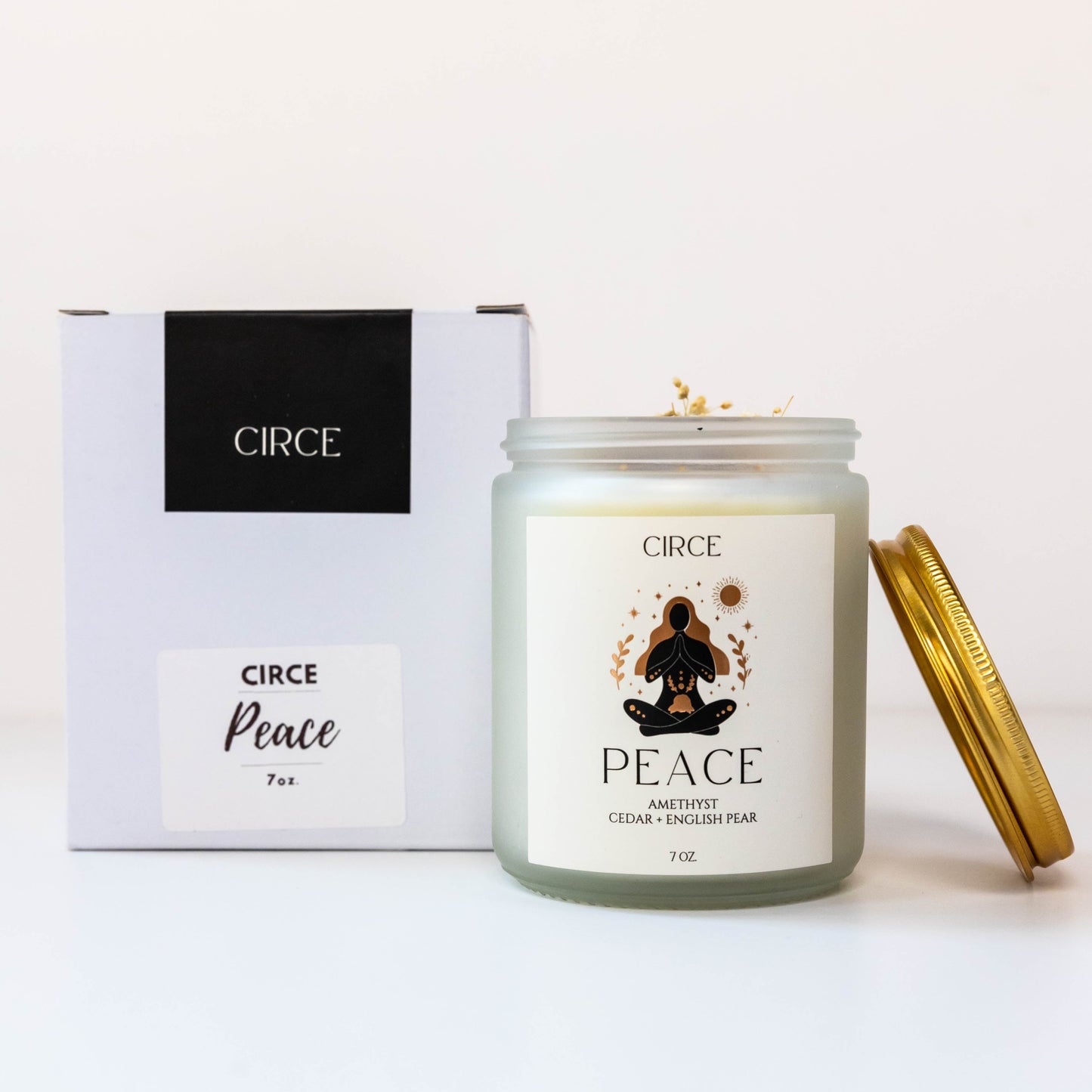 Peace Intention Candle Candle from Circe Boutique
