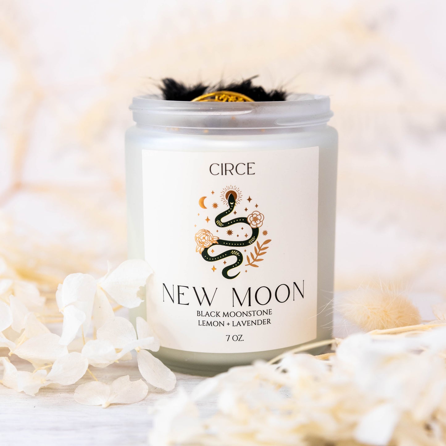 New Moon Intention Candle Candle from Circe Boutique