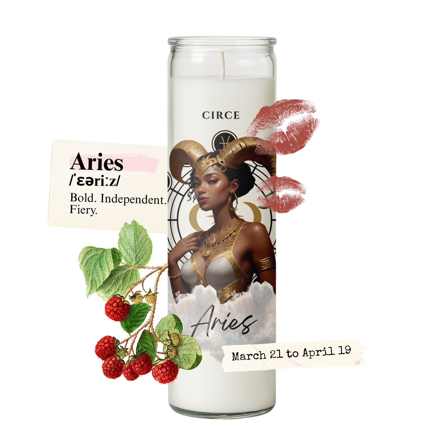 Zodiac Candle Collection – Lavender Vanilla Scented, Gemstone-Infused Astrology Candles