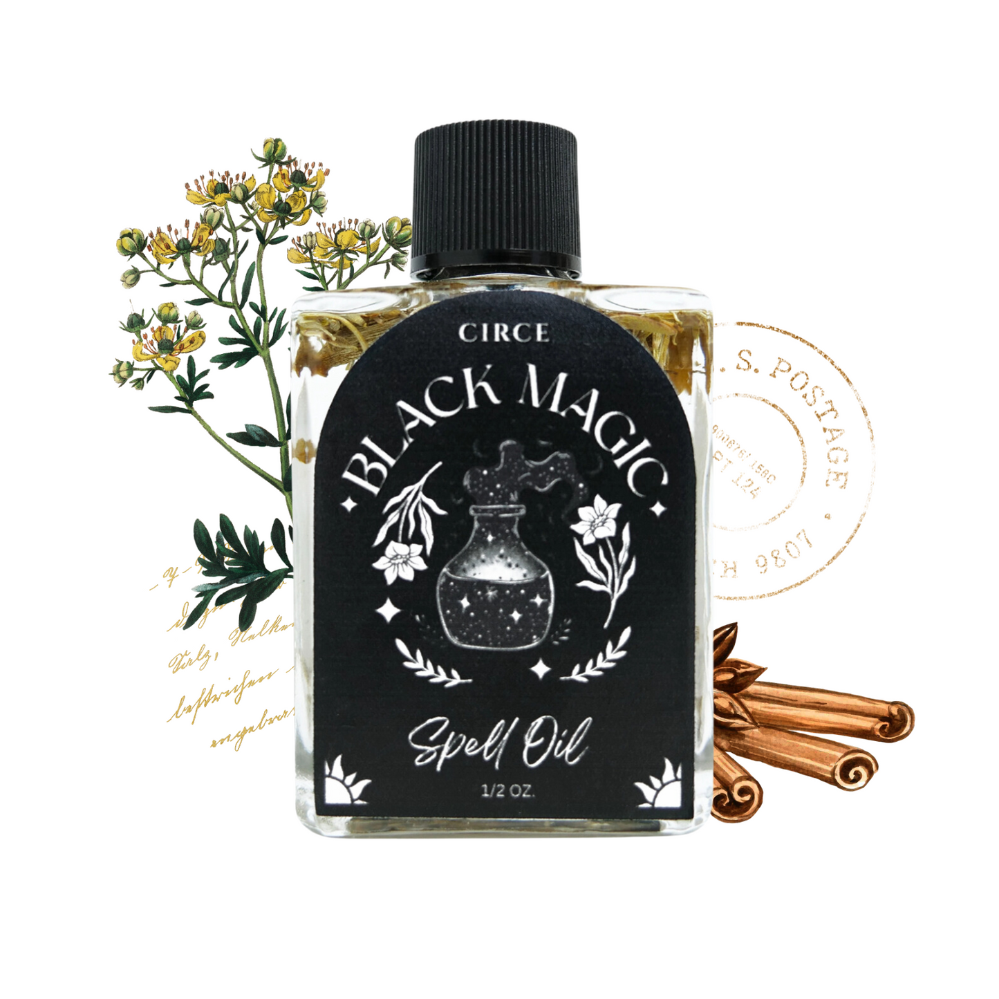 Black Magic | Spell Oil 1/2 oz from Circe Boutique