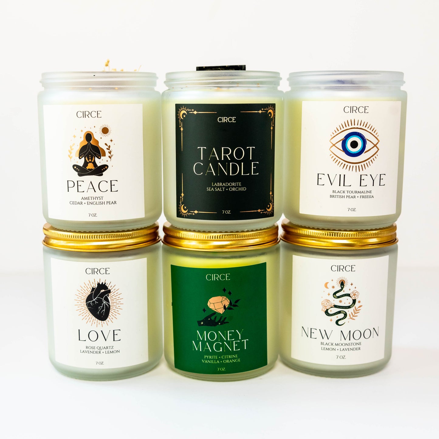 New Moon Intention Candle Candle from Circe Boutique