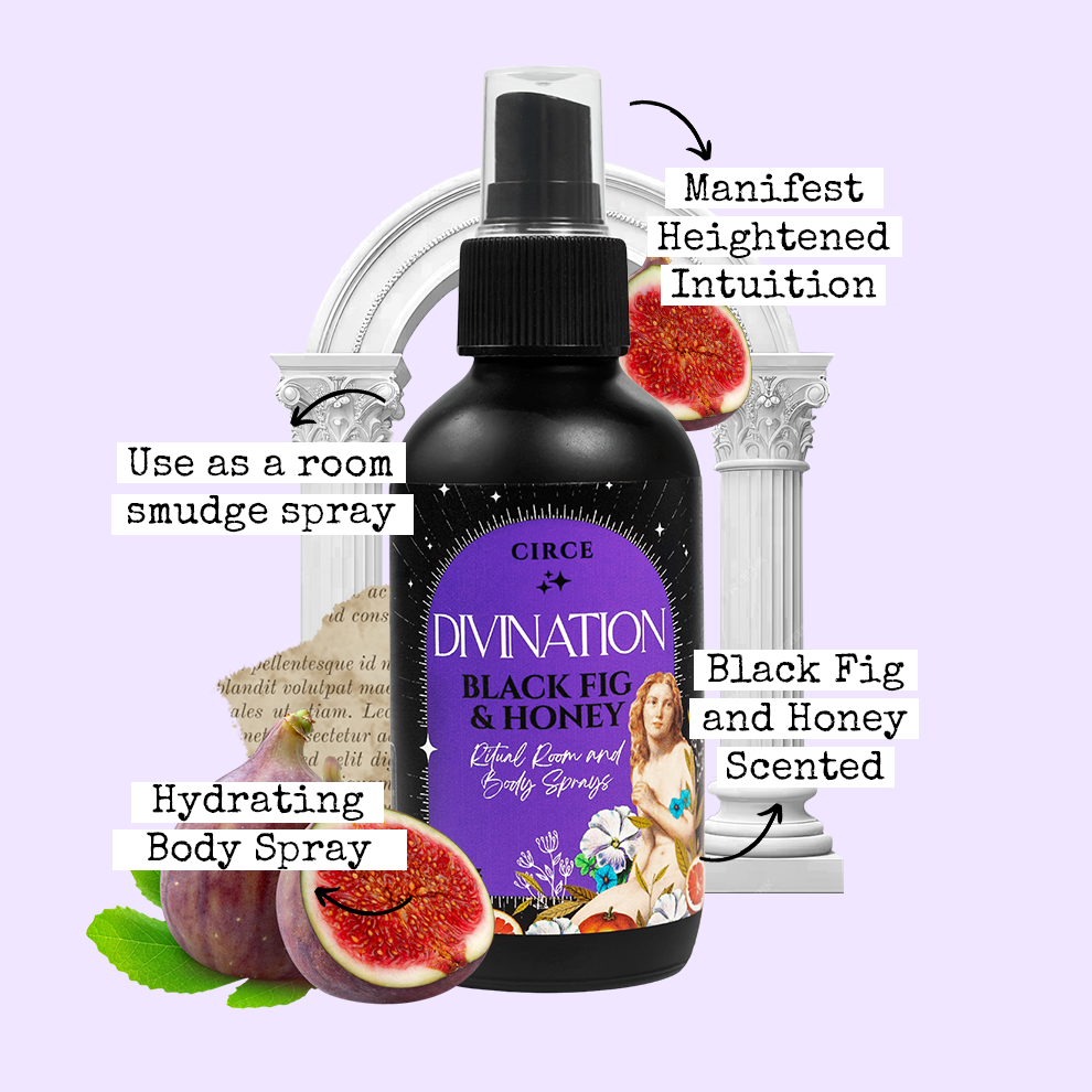 Divination Ritual Room and Body Spray 4 oz. from Circe Boutique