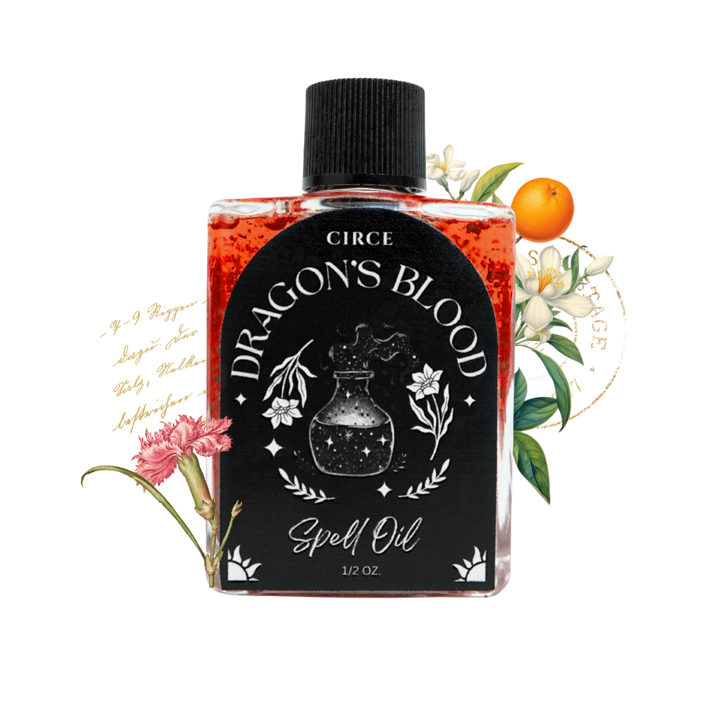 Dragon's Blood | Spell Oil 1/2 oz from Circe Boutique
