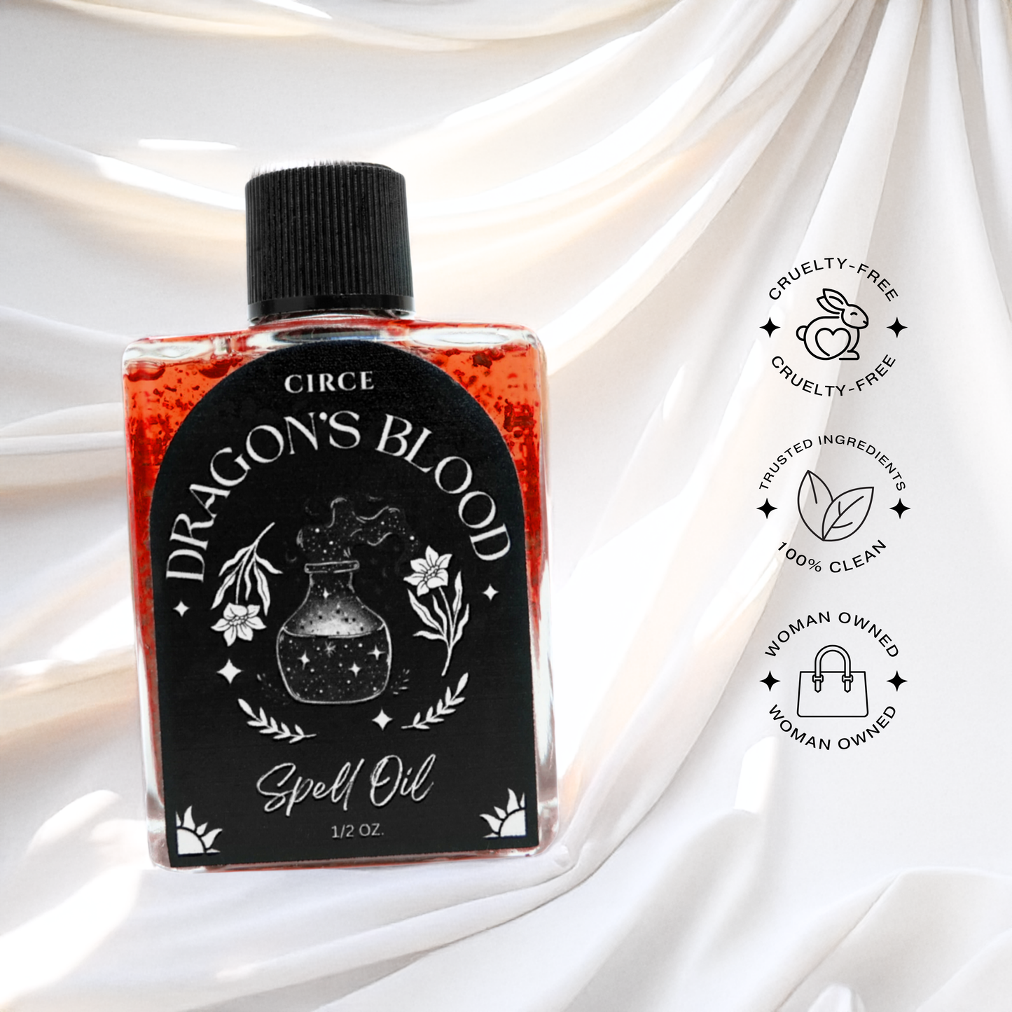 Dragon's Blood | Spell Oil 1/2 oz from Circe Boutique