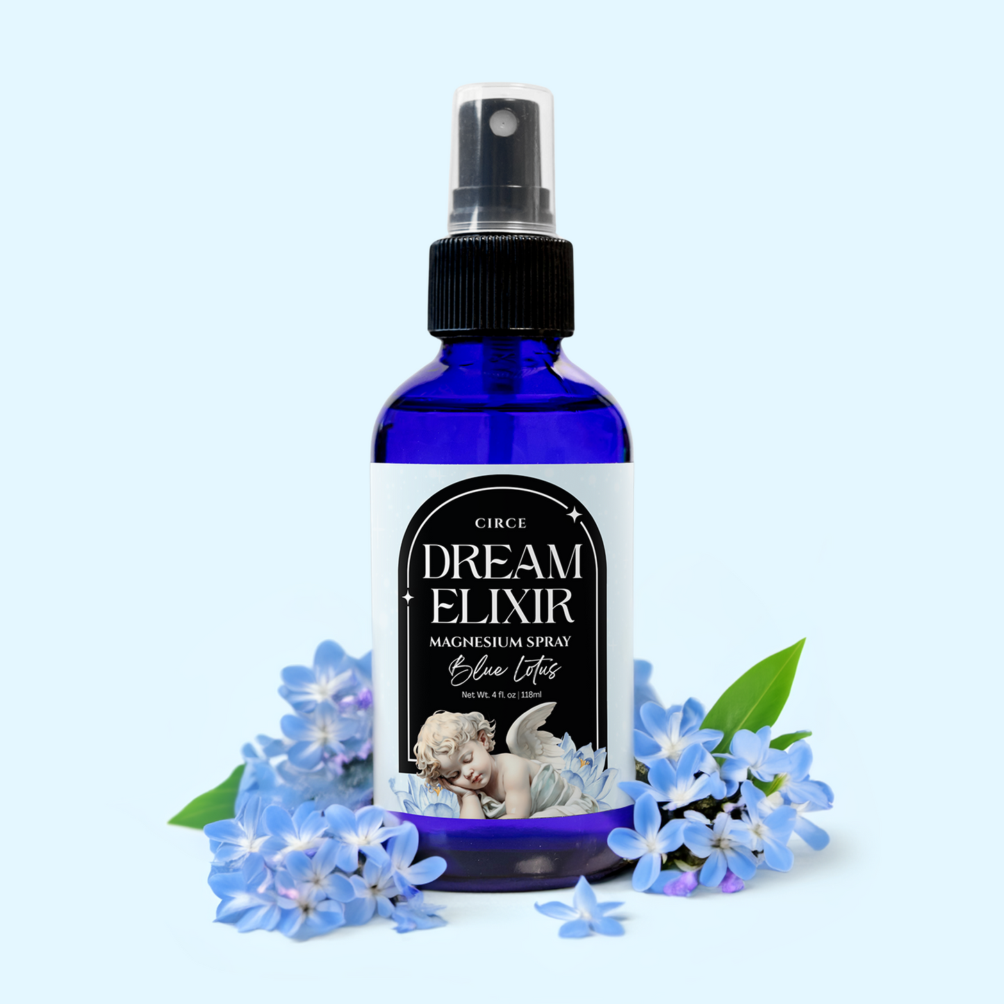 Dream Elixir Magnesium Body Spray - Blue Lotus from Circe Boutique