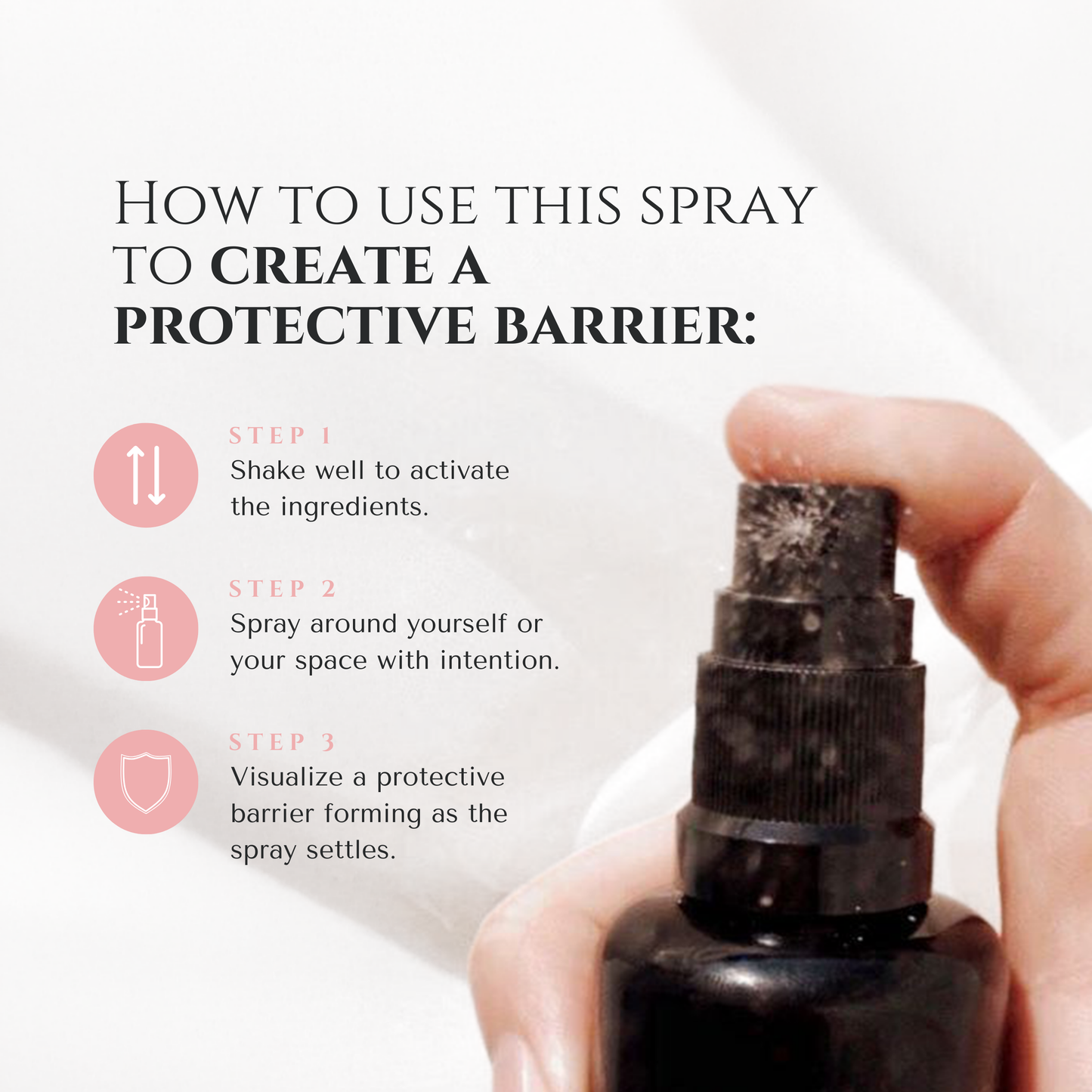 Fiery Wall of Protection Smudge Spray | 4oz. - Wholesale from Circe Boutique