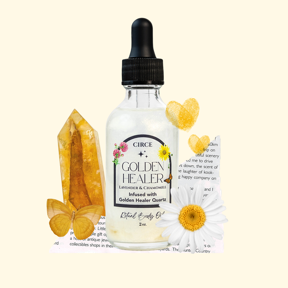 Golden Healer Ritual Body Oil 2 oz. from Circe Boutique