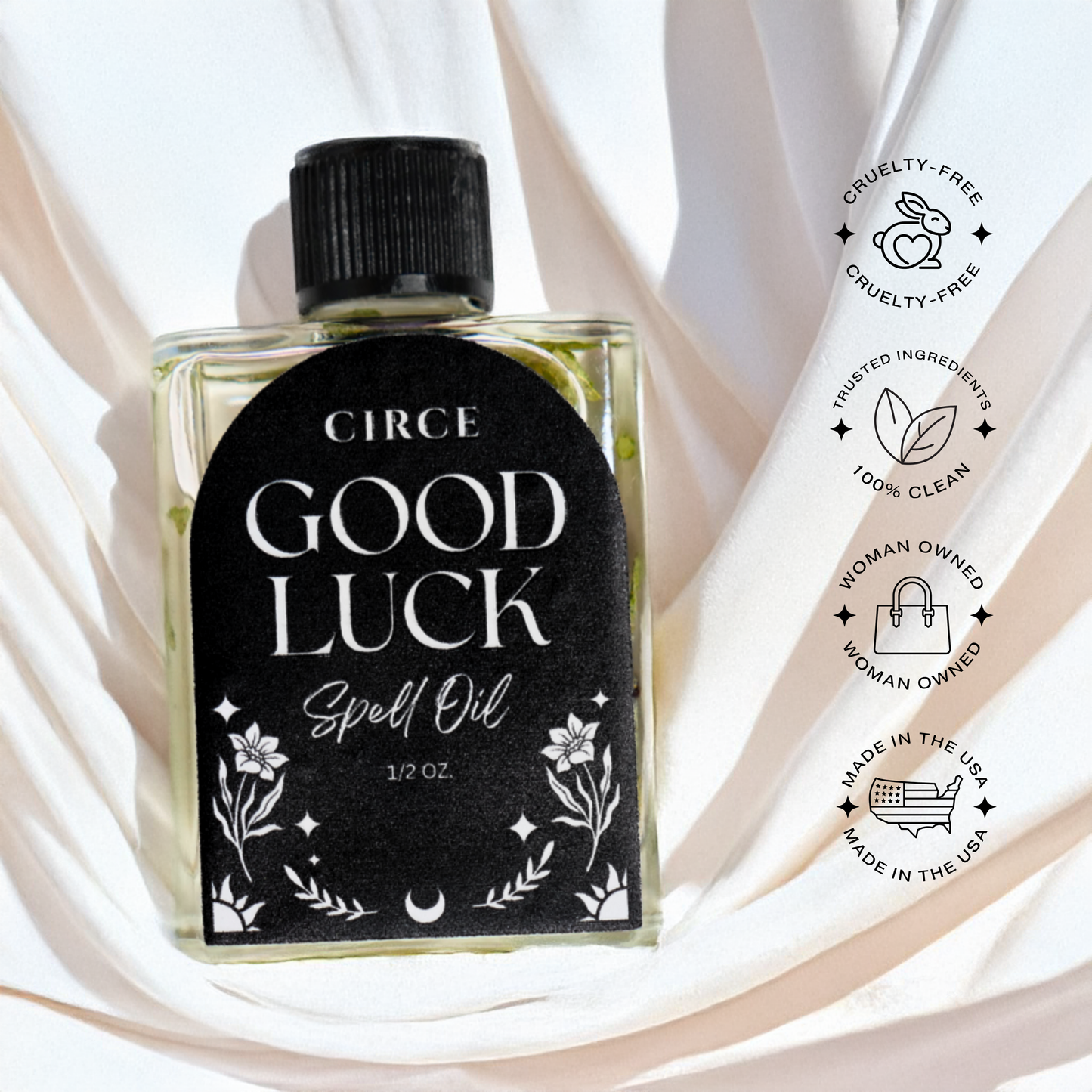 CIRCE Good Luck Spell Oil 1/2 oz. from Circe Boutique