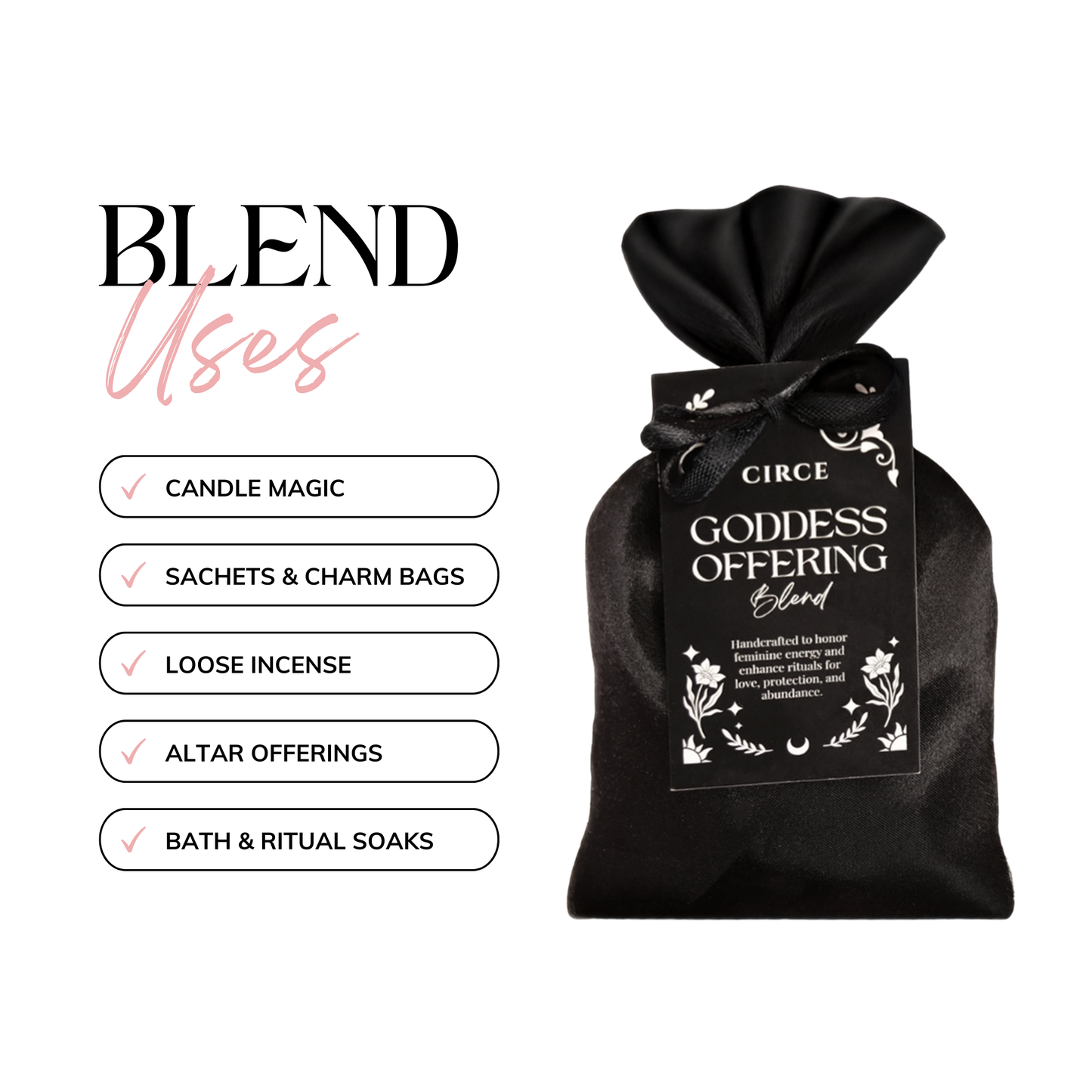 Goddess Offering Blends - 9 Available Options from Circe Boutique