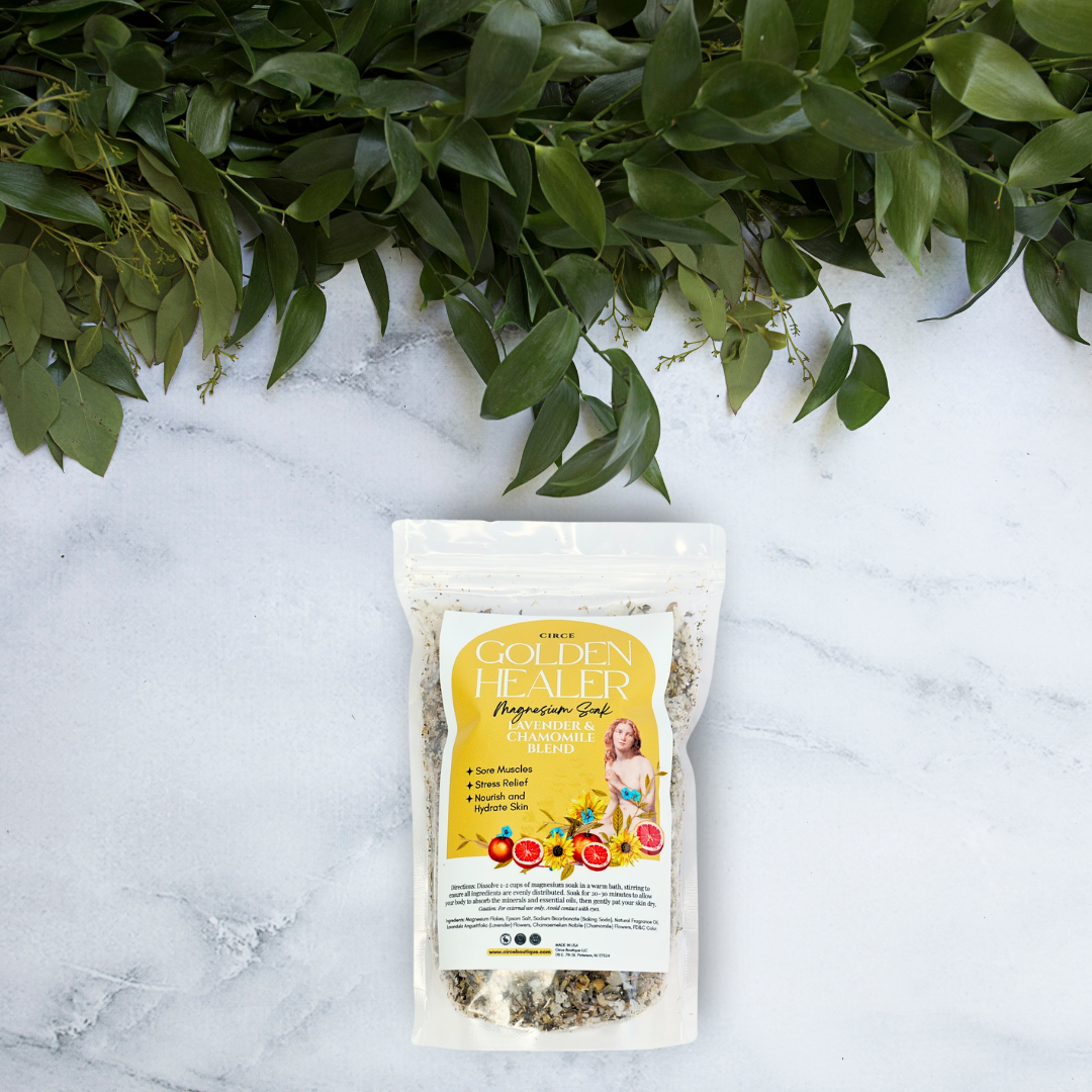 Golden Healer Magnesium Soak from Circe Boutique