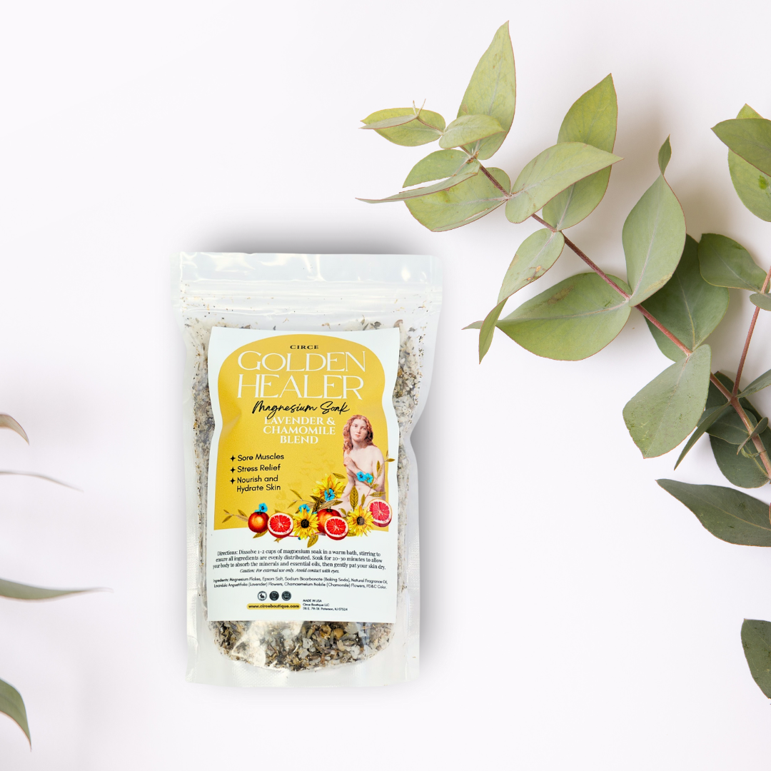 Golden Healer Magnesium Soak from Circe Boutique