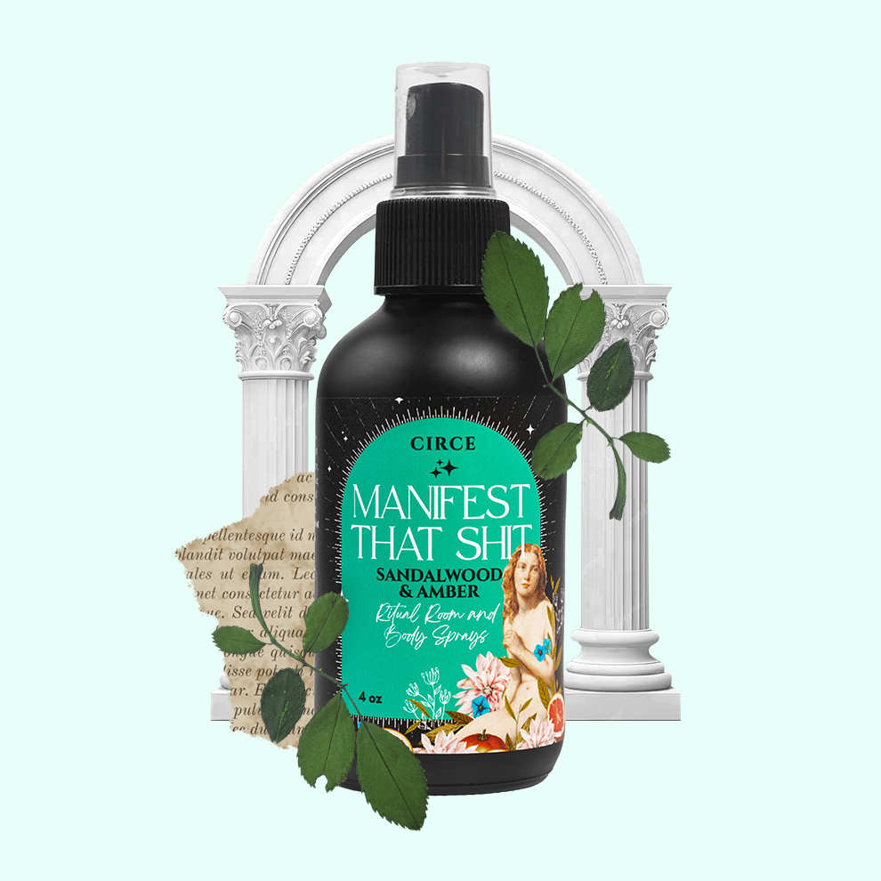 Manifest That Shit Ritual Room and Body Spray 4 oz. from Circe Boutique