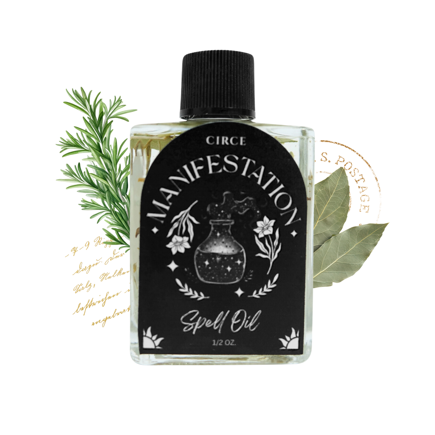 Manifestation | Spell Oil 1/2 oz from Circe Boutique