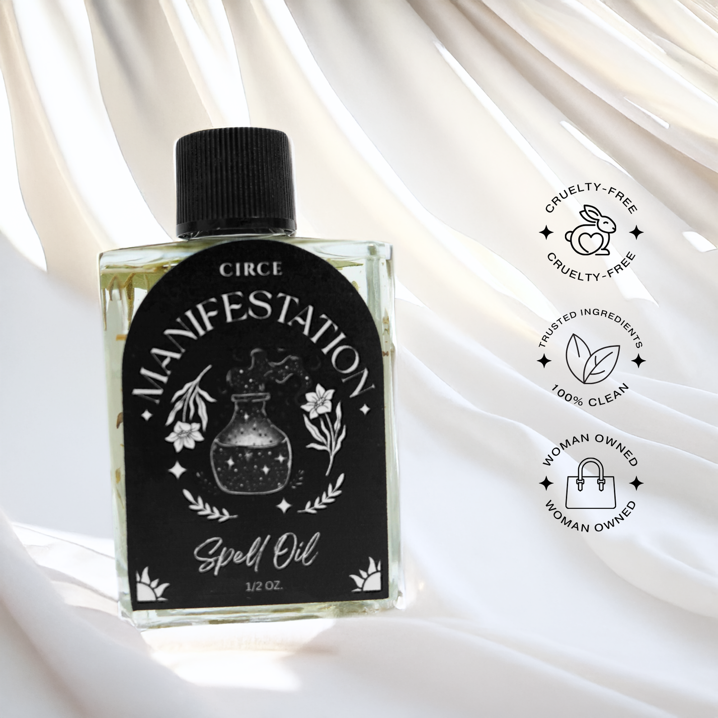 Manifestation | Spell Oil 1/2 oz from Circe Boutique