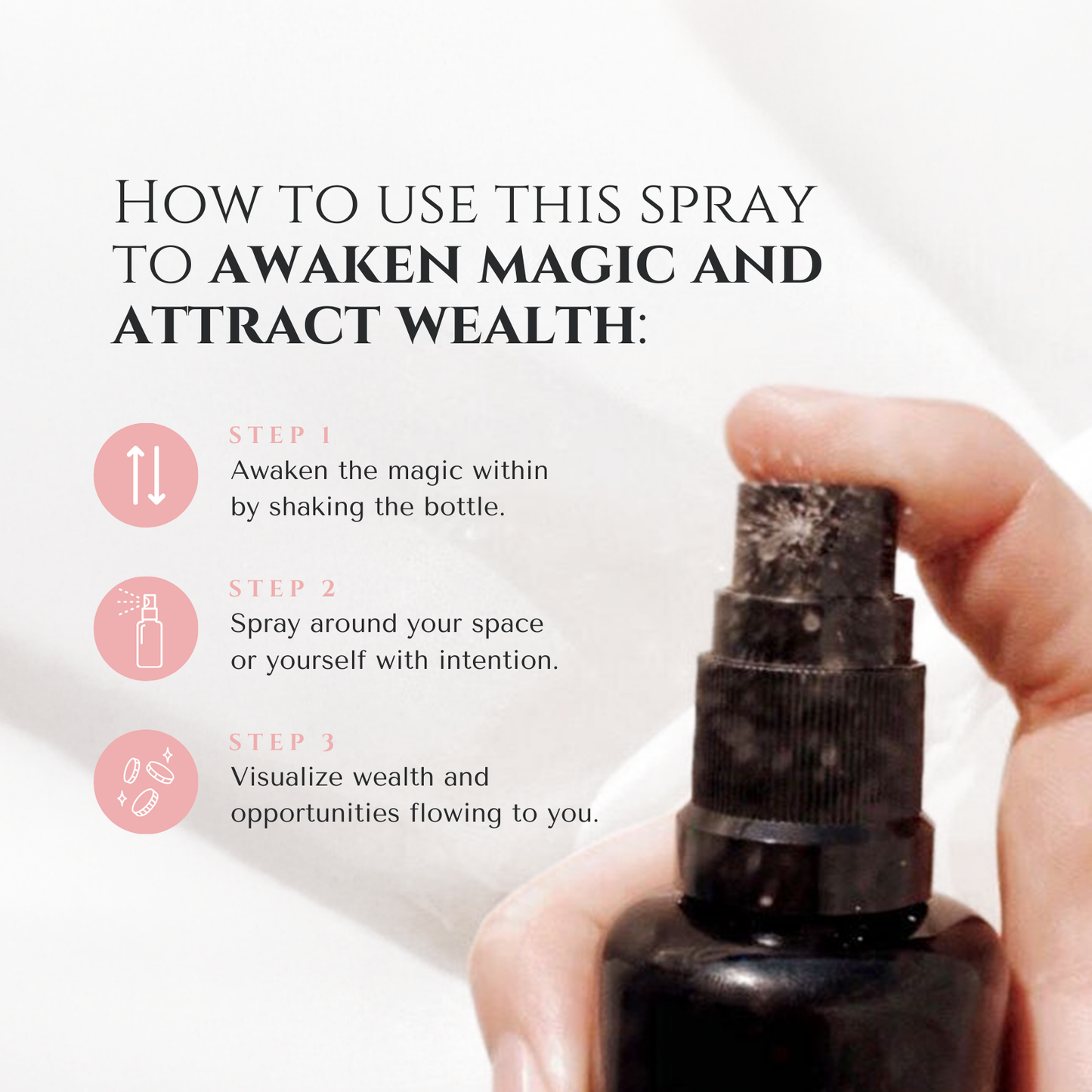 Money Magnet Smudge Spray | 4oz. - Wholesale from Circe Boutique