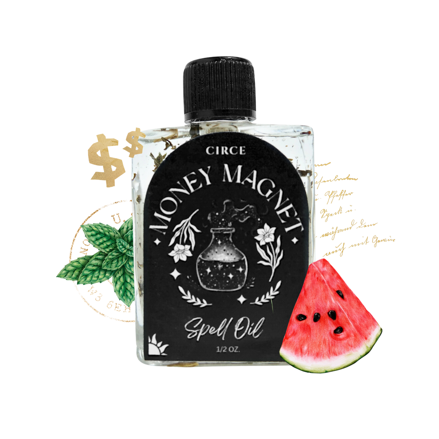 Money Magnet | Spell Oil 1/2 oz from Circe Boutique