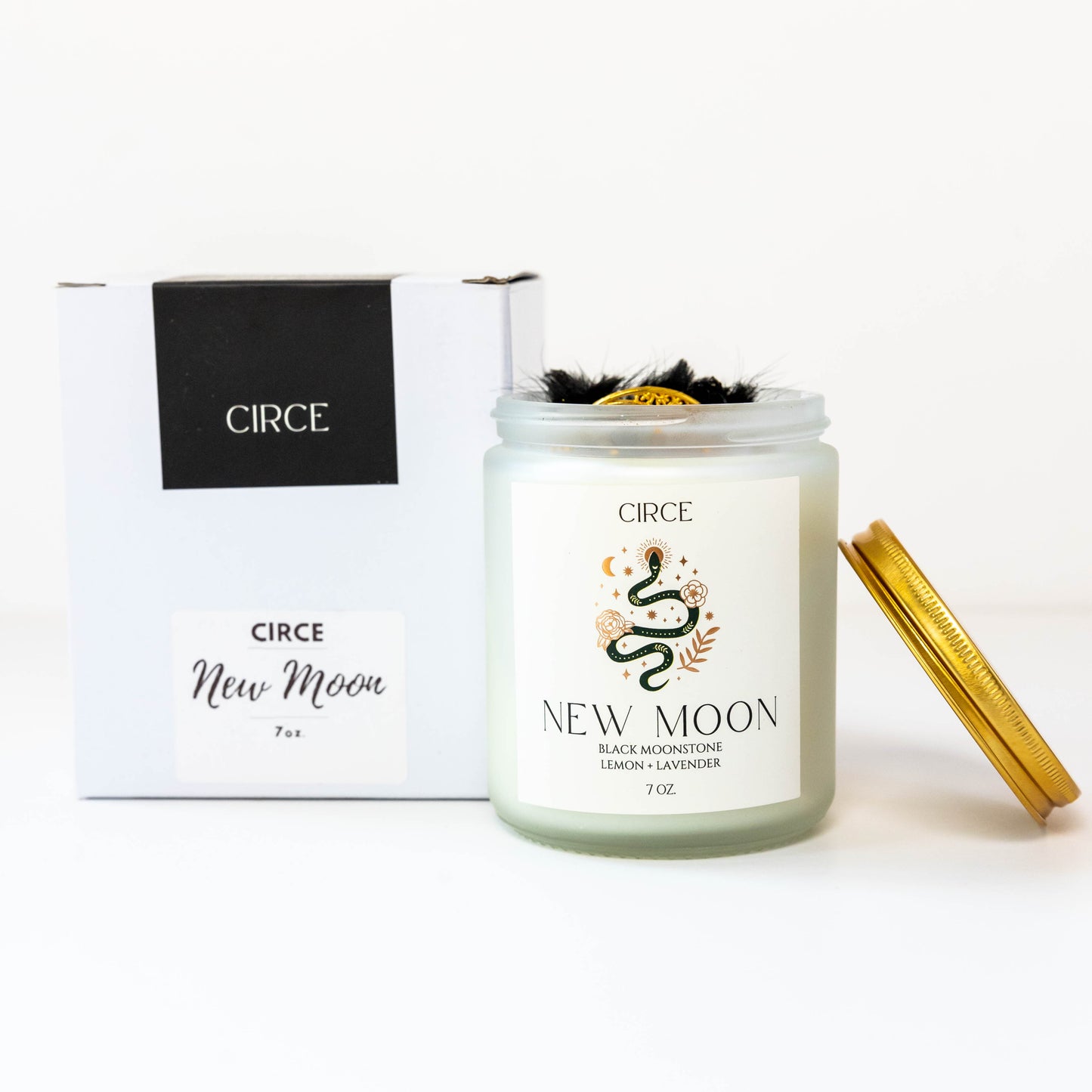New Moon Intention Candle Candle from Circe Boutique