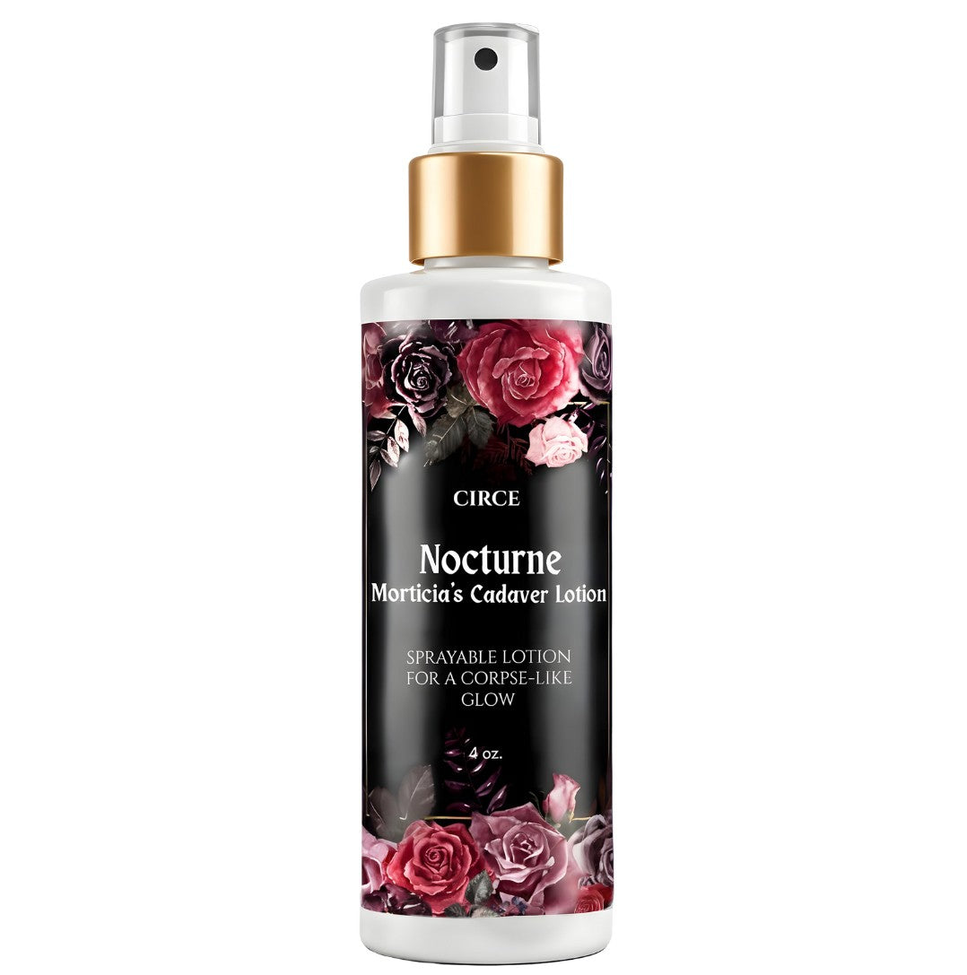 Nocturne Morticia’s Cadaver Spray Lotion – 6.7 oz Fine Mist Bottle