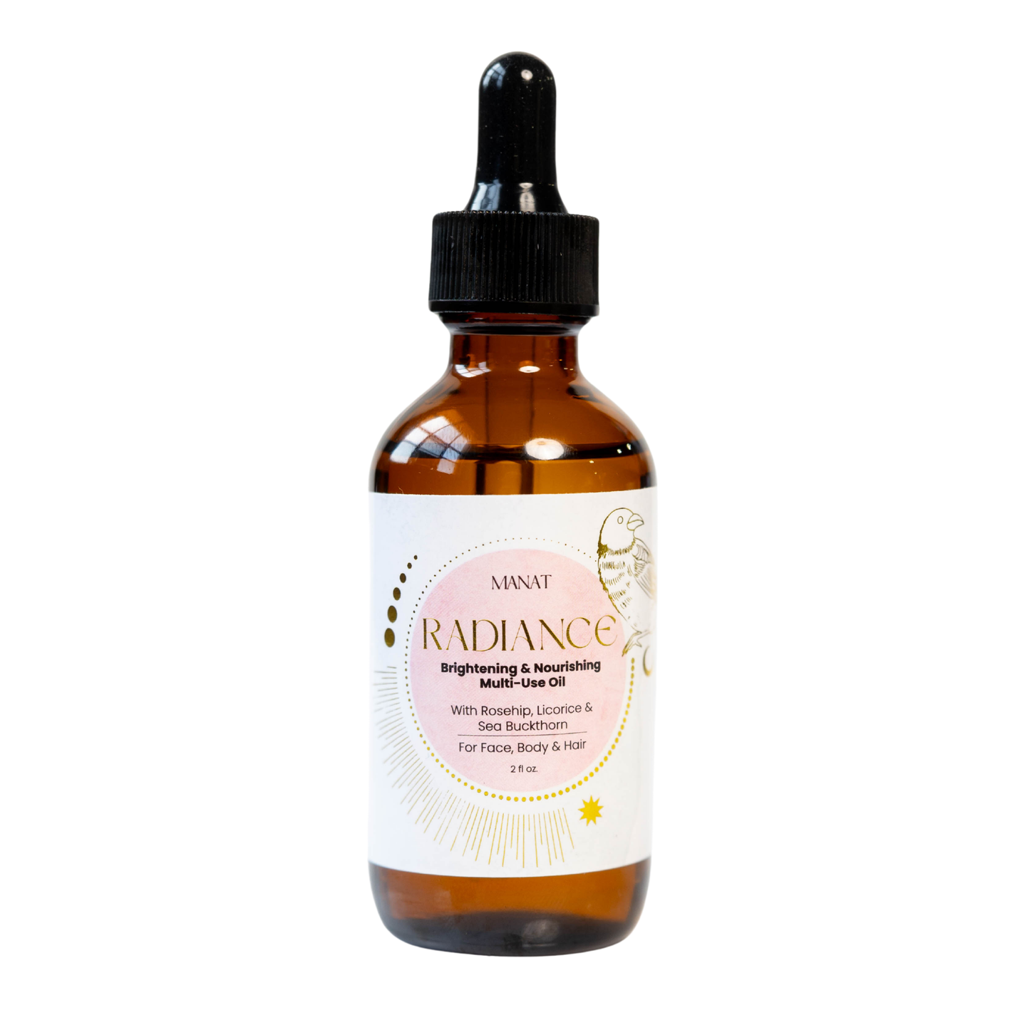 Radiance - Brightening and Nourishing Multi-Use Oil 2 oz from Manat Beauty