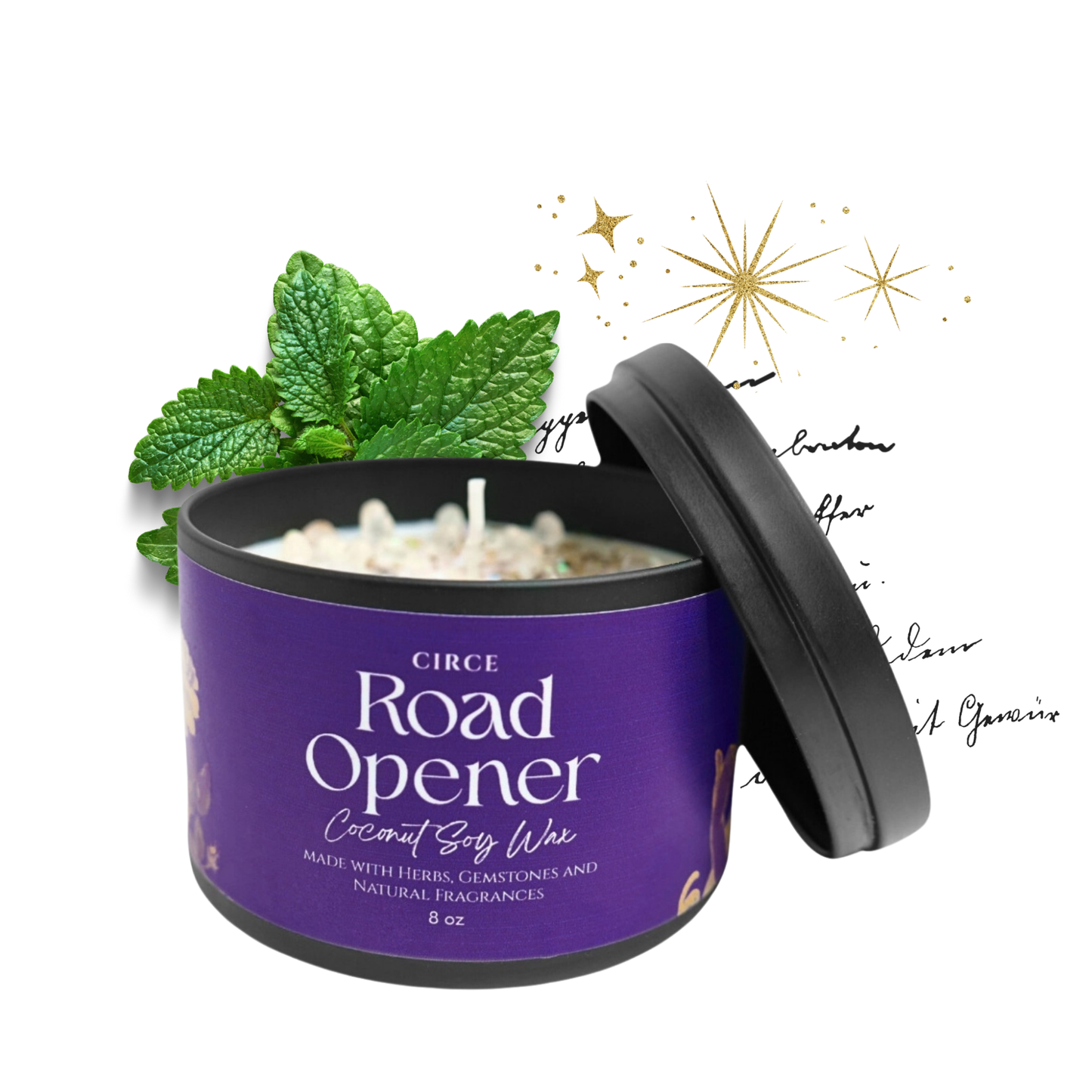 Road Opener | 8 oz Spell Candle from Circe Boutique