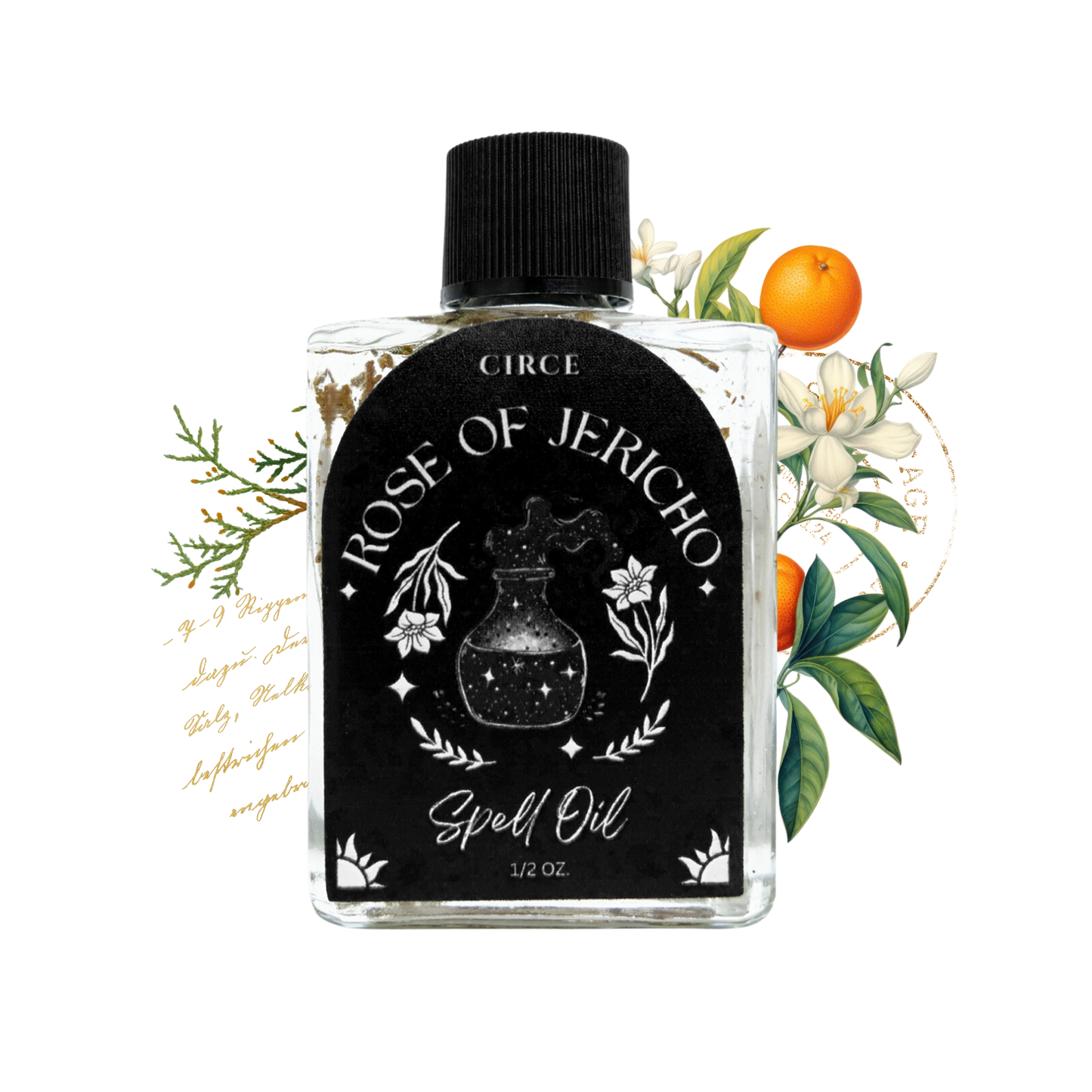 Rose of Jericho | Spell Oil 1/2 oz from Circe Boutique