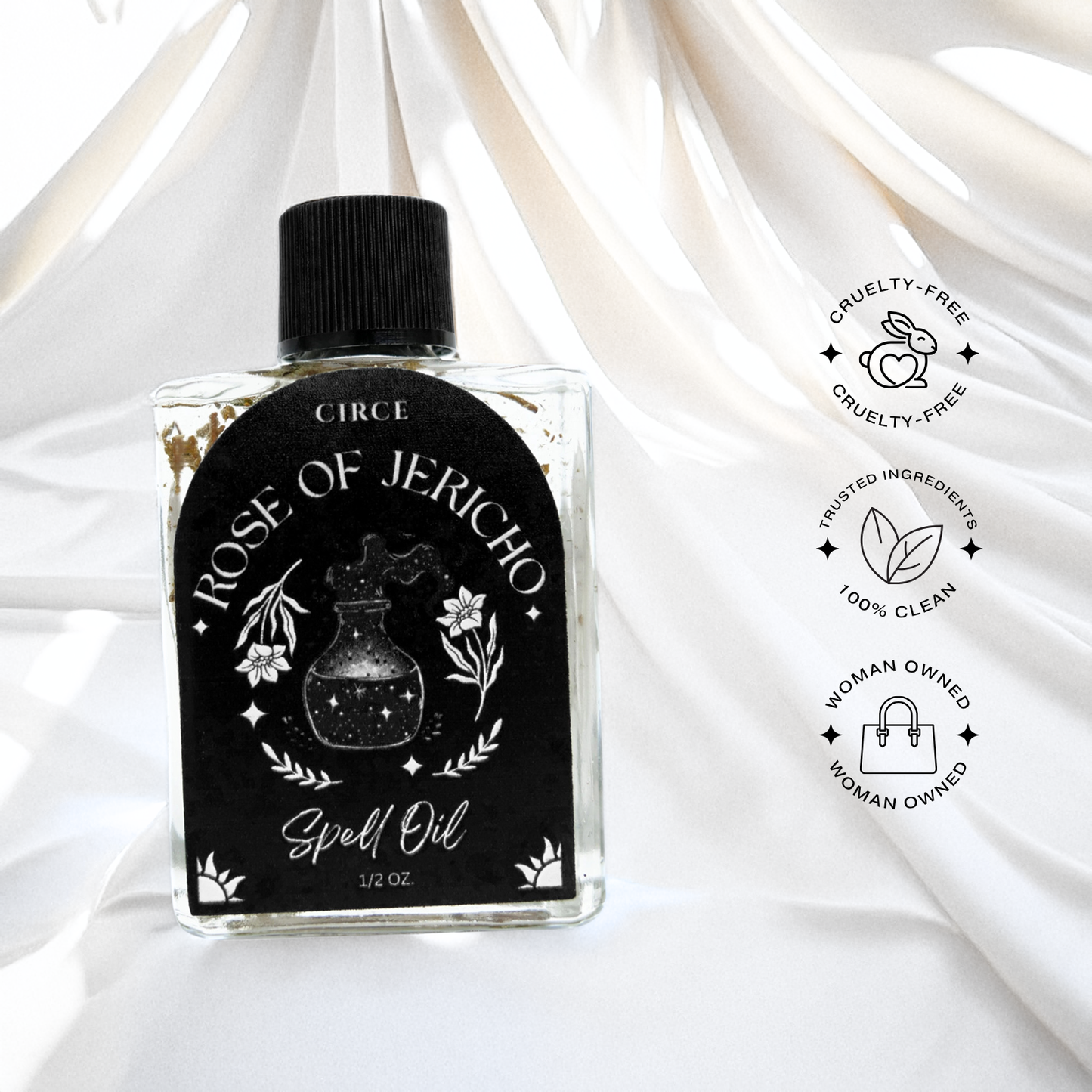 Rose of Jericho | Spell Oil 1/2 oz from Circe Boutique