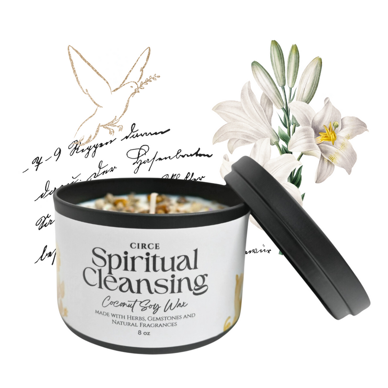 Spiritual Cleansing | 8 oz Spell Candle from Circe Boutique