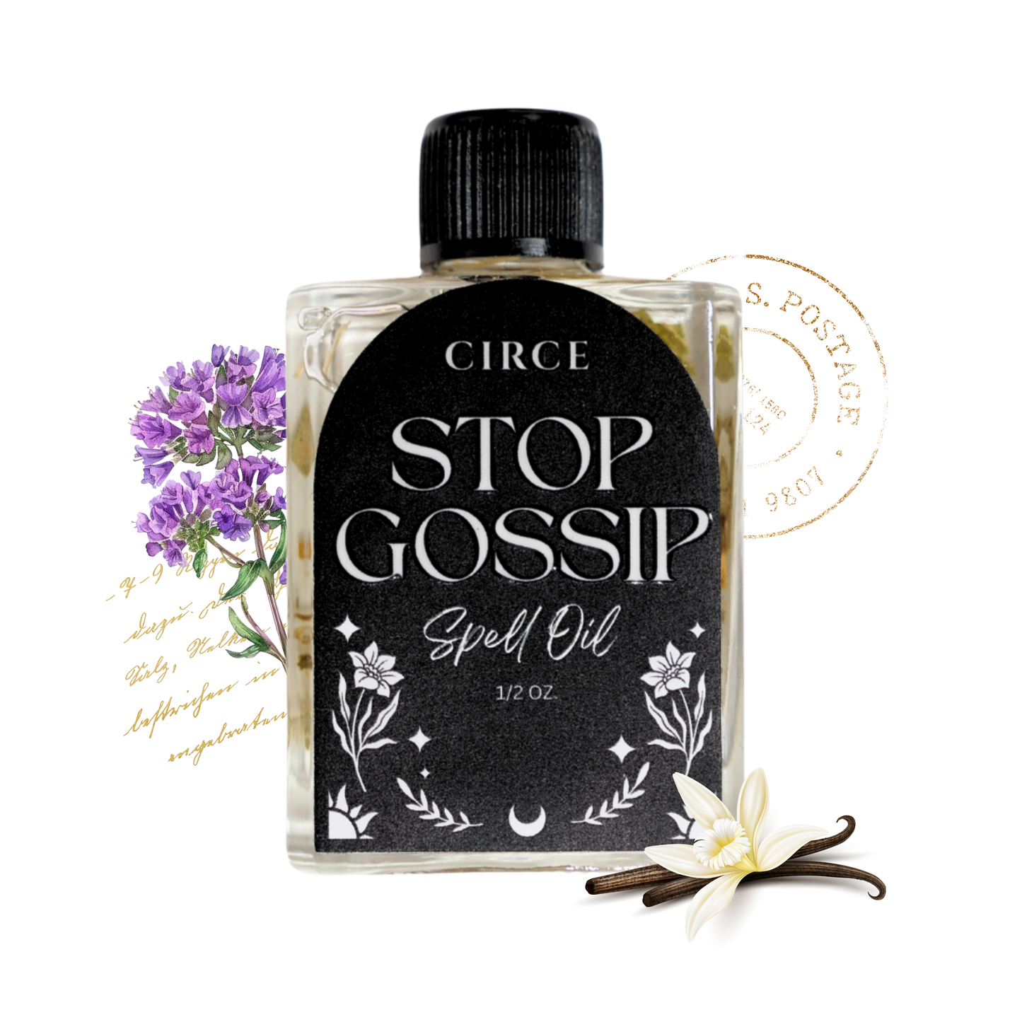 CIRCE Stop Gossip Spell Oil 1/2 oz. from Circe Boutique