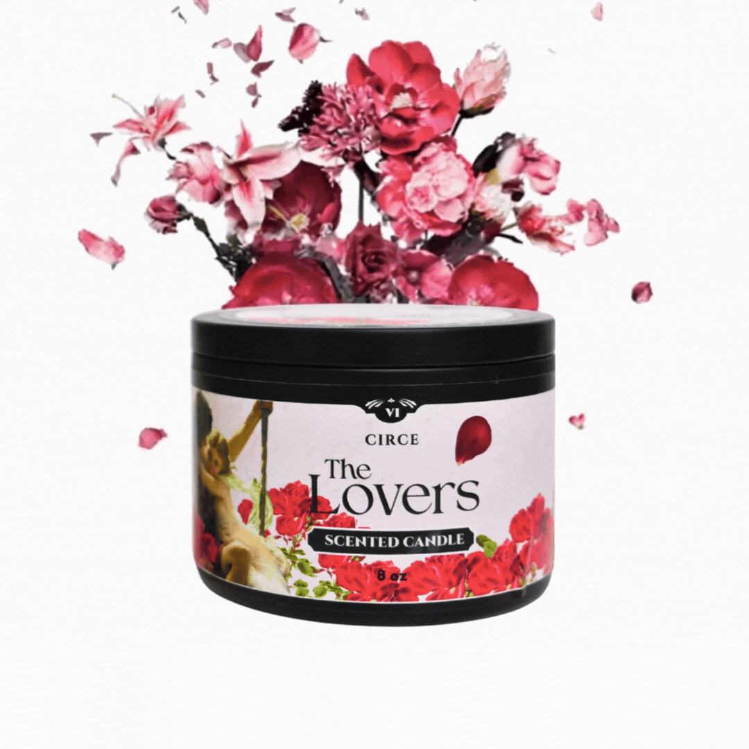 The Lovers - Tarot Inspired Candle 8 oz Candle from Circe Boutique