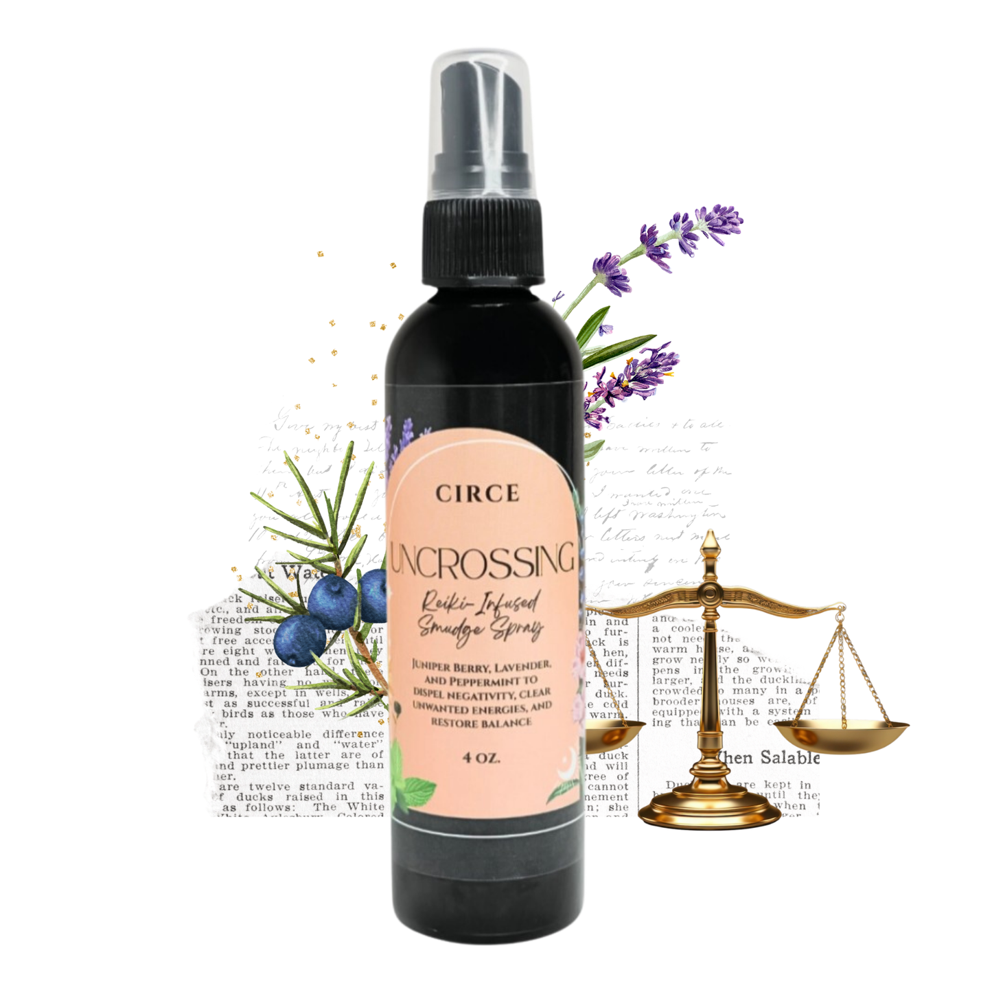 Uncrossing Smudge Spray | 4 oz. from Circe Boutique