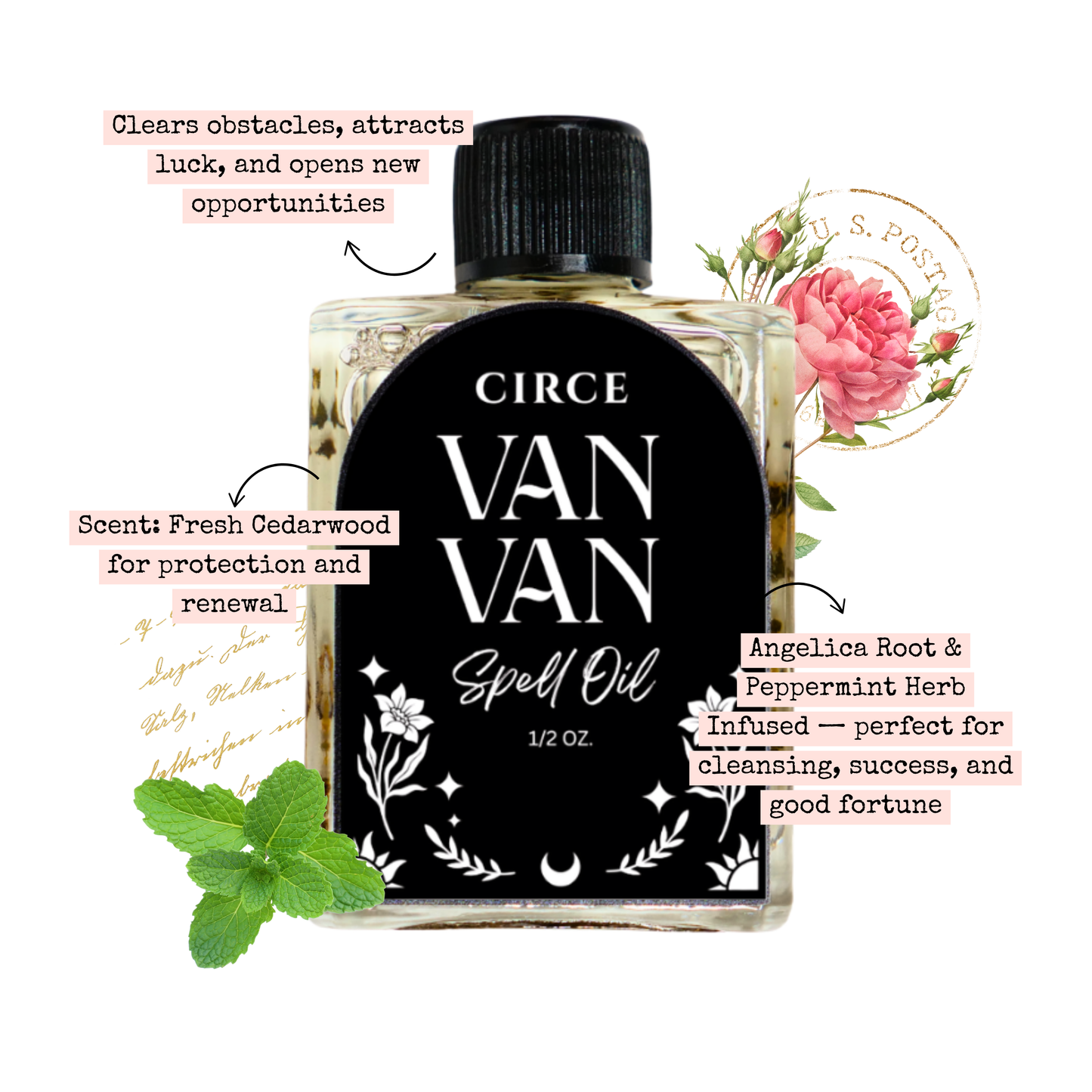 CIRCE Van Van Spell Oil 1/2 oz. from Circe Boutique