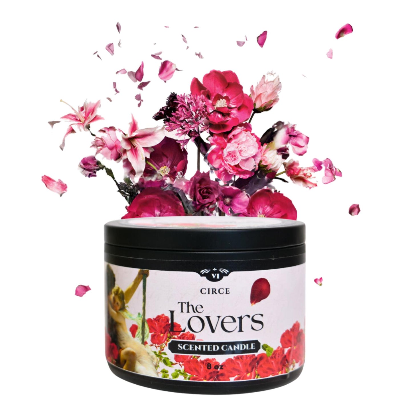 The Lovers - Tarot Inspired Candle 8 oz Candle from Circe Boutique
