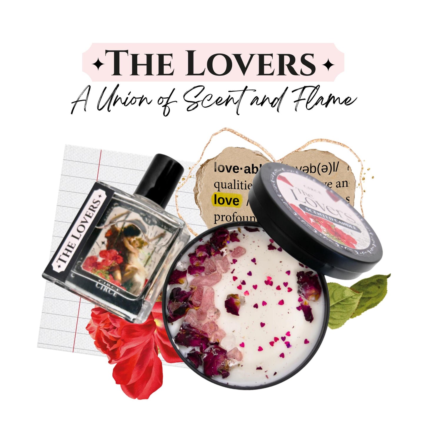The Lovers - Tarot-Inspired Perfume Oil 1.7 oz. from Circe Boutique