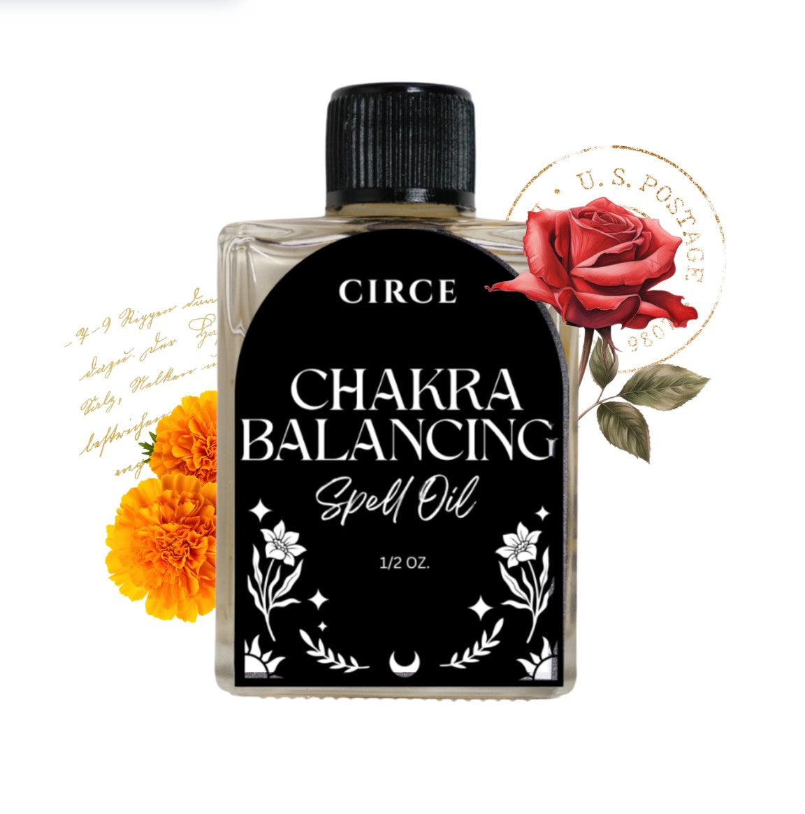 CIRCE Chakra Balancing Spell Oil 1/2 oz. from Circe Boutique