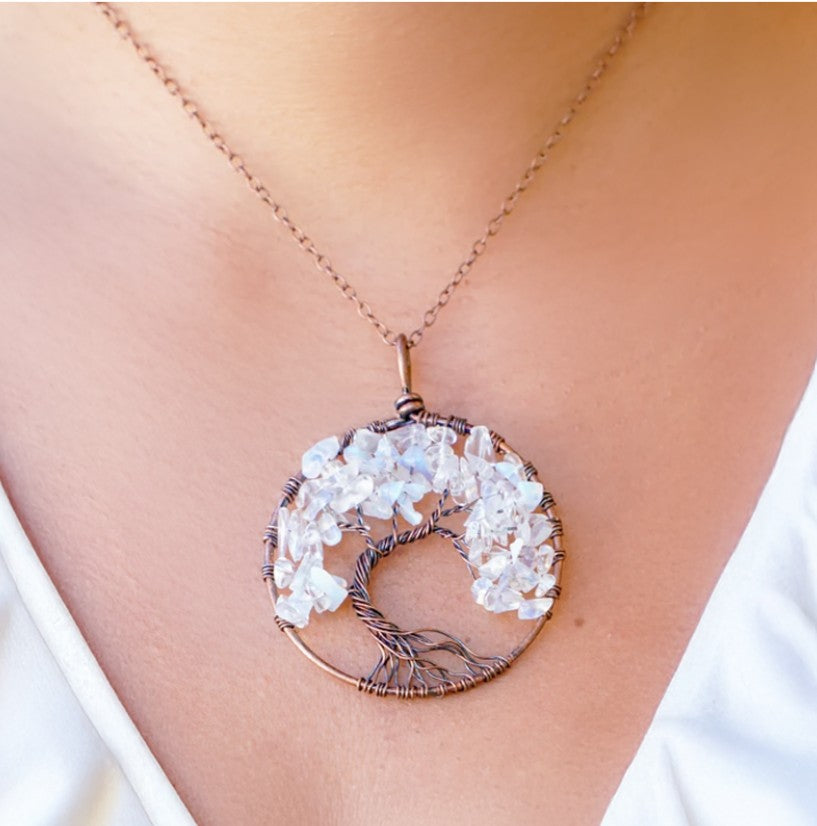 Tree of Life Pendant – Amethyst  from Circe Boutique