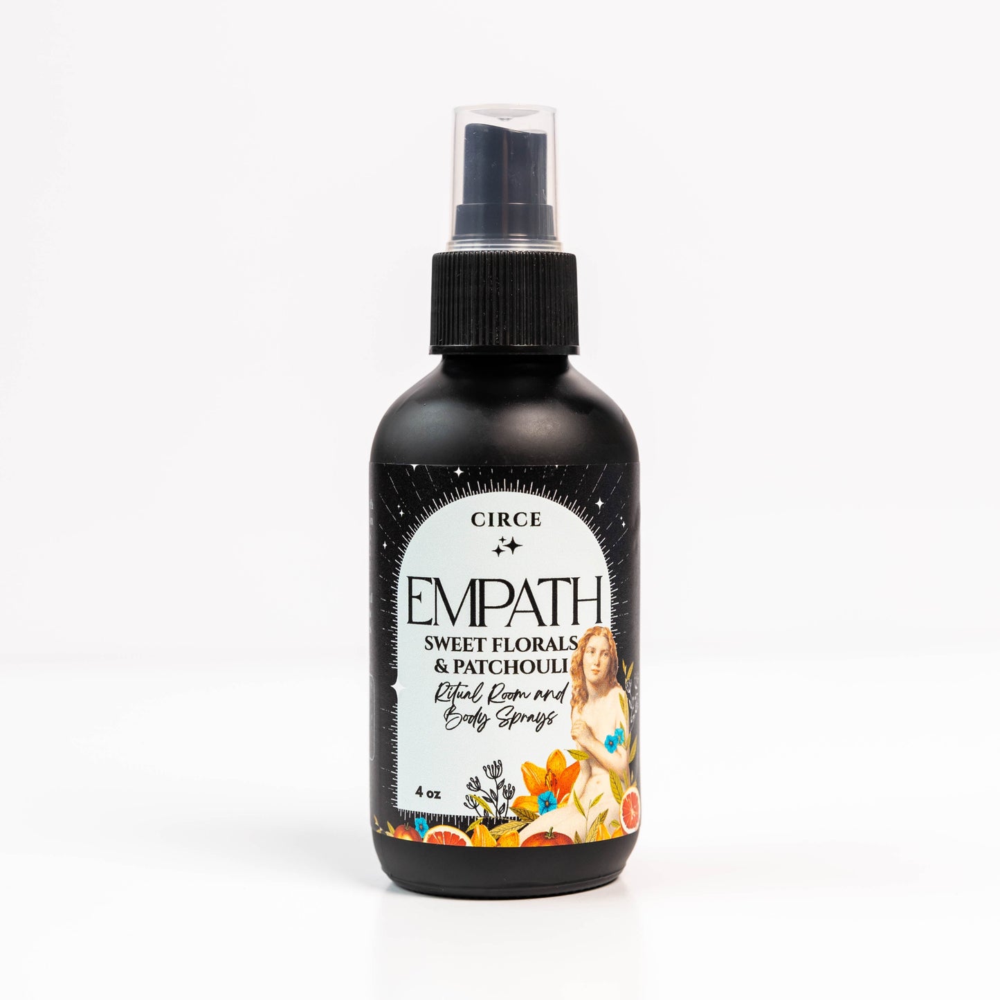 Empath Ritual Room and Body Spray - Sweet Florals and Patchouli 4 oz from Circe Boutique