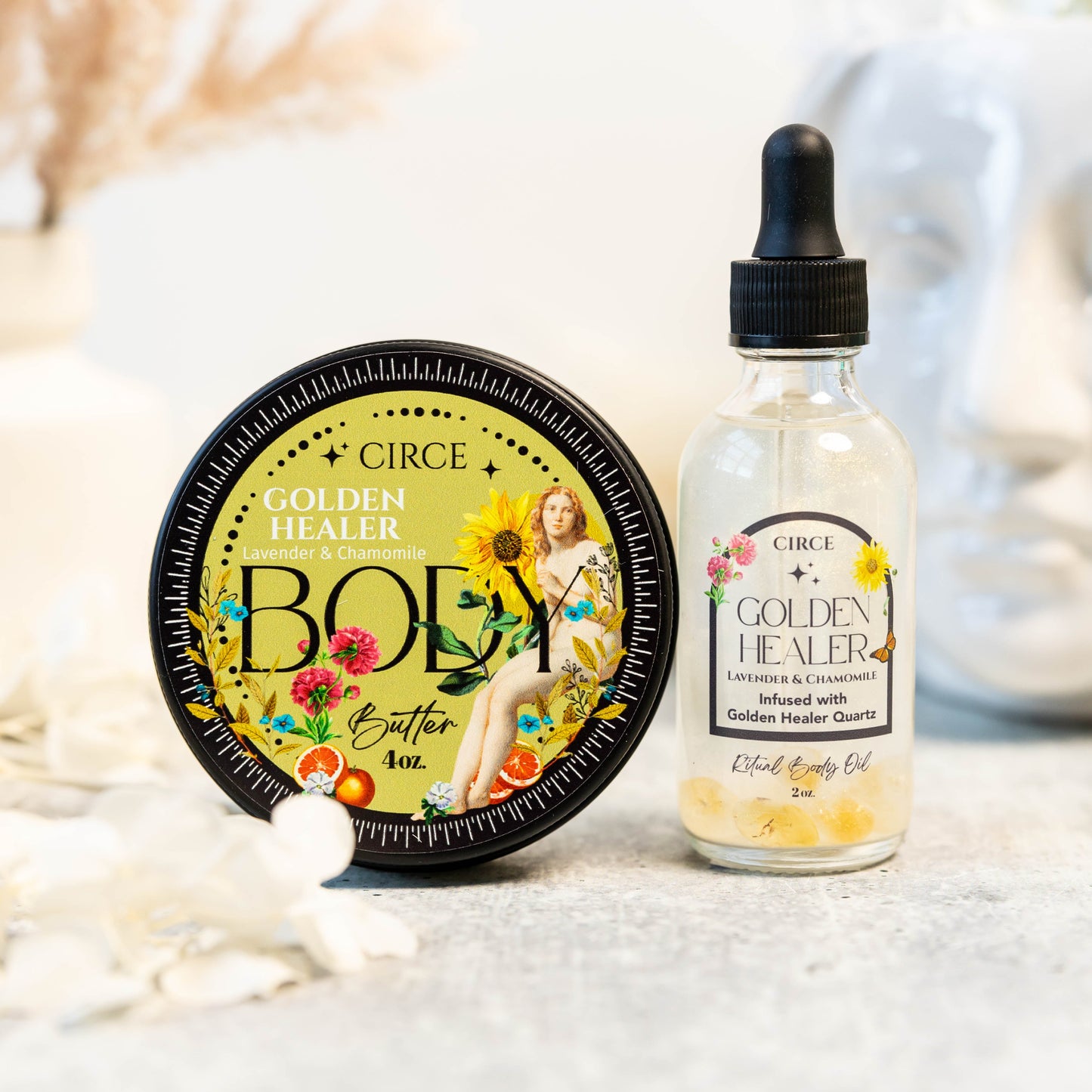Golden Healer Ritual Body Oil 2 oz. from Circe Boutique