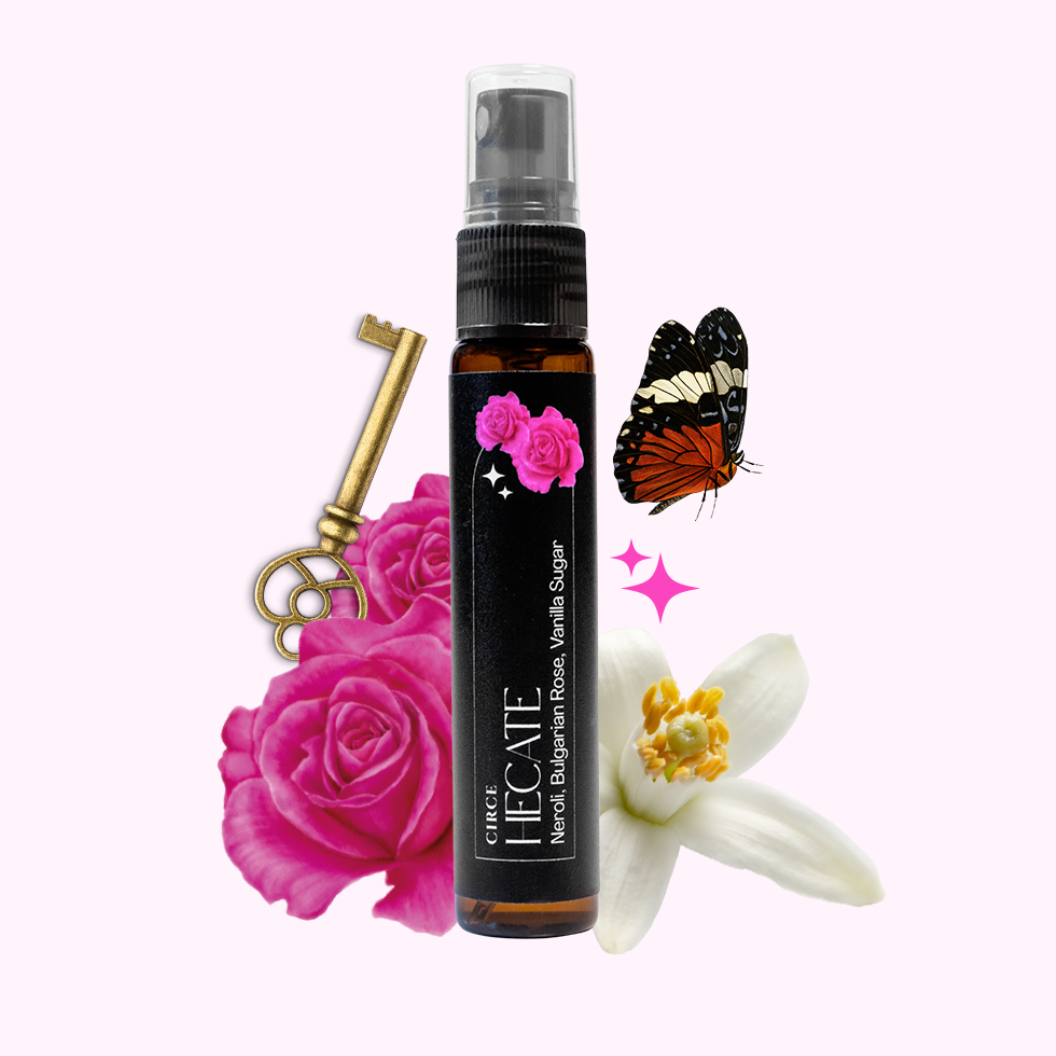 Goddess Travel Perfume Sprays - 5 Scents Available from Circe Boutique