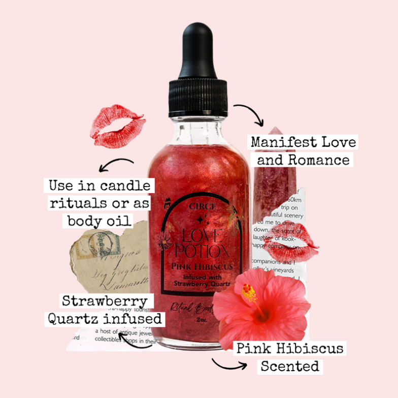 Love Potion Ritual Body Oil 2 oz. from Circe Boutique