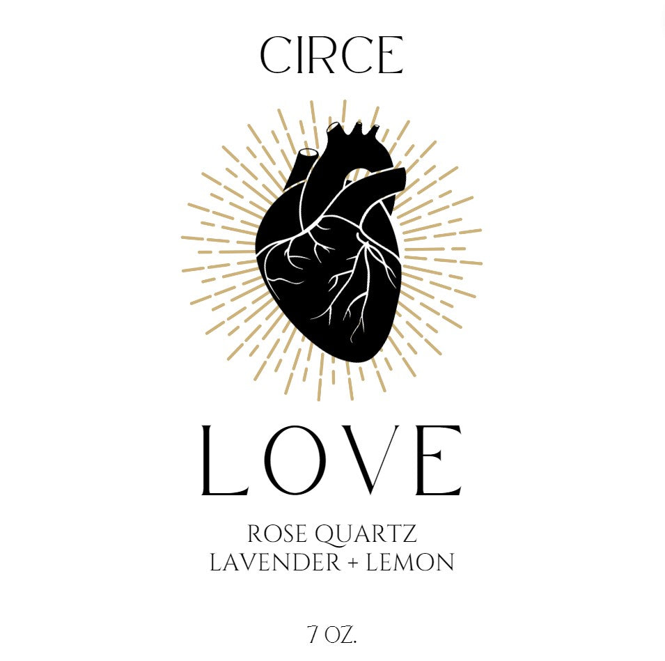 Love Intention Candle - Fixed Spell Candle from CIRCE from Circe Boutique