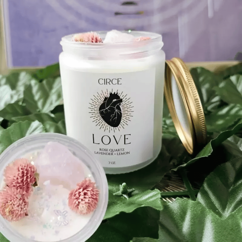 Love Intention Candle - Fixed Spell Candle from CIRCE from Circe Boutique