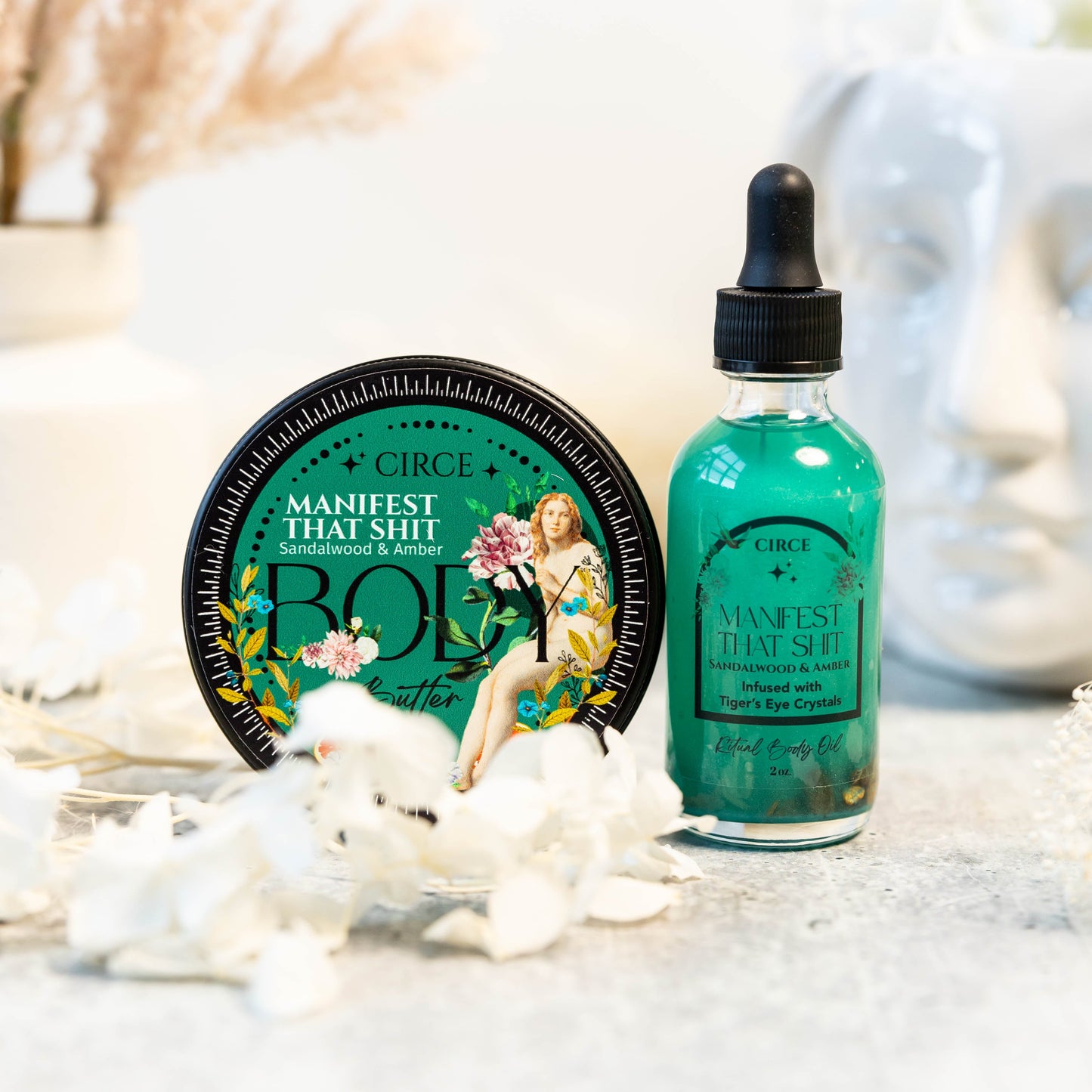 Manifest That Shit Body Butter - Sandalwood and Amber from Circe Boutique