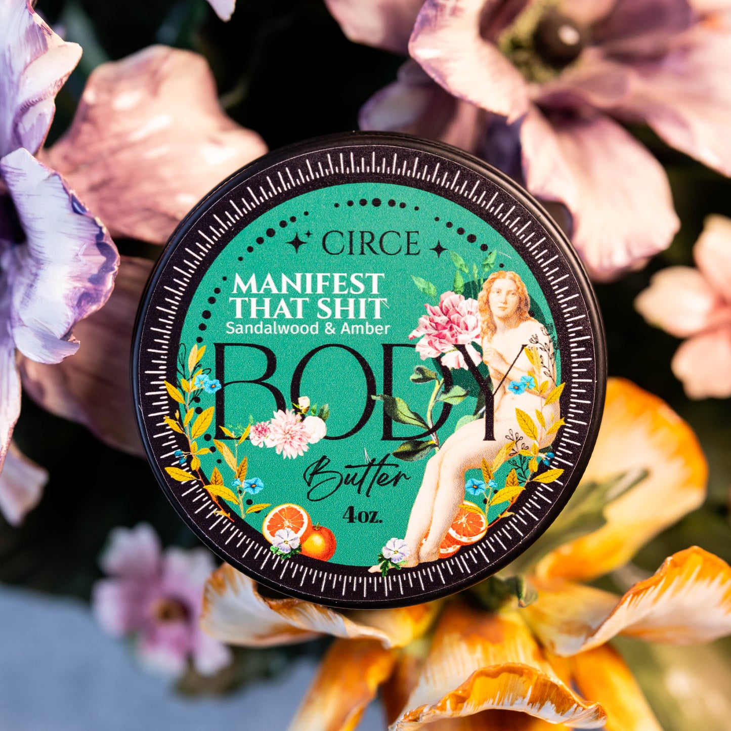Manifest That Shit Body Butter - Sandalwood and Amber from Circe Boutique