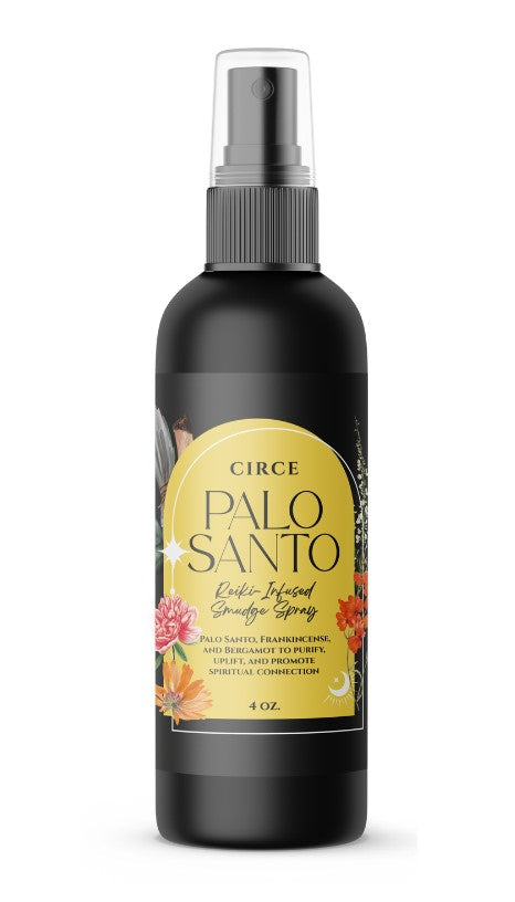 Palo Santo Smudge Spray 4 oz. from Circe Boutique