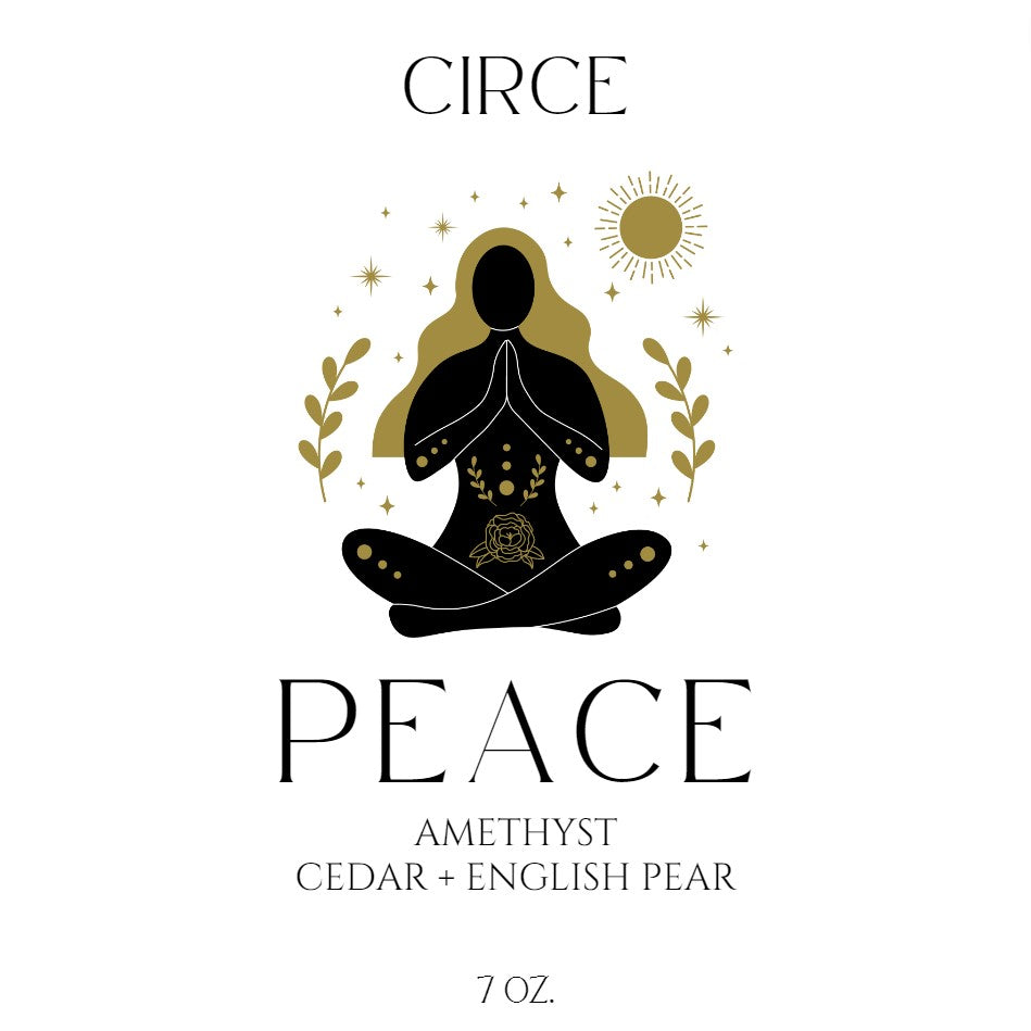 Peace Intention Candle Candle from Circe Boutique