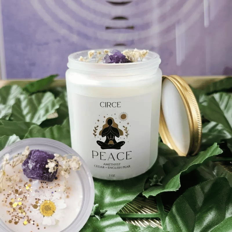Peace Intention Candle Candle from Circe Boutique
