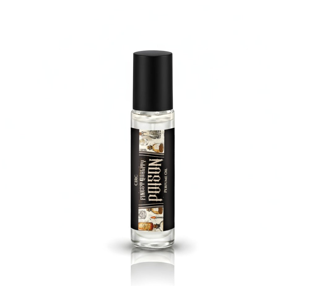 Finest Quality Poison Perfume Oil β 10ml Glass Roller Bottle