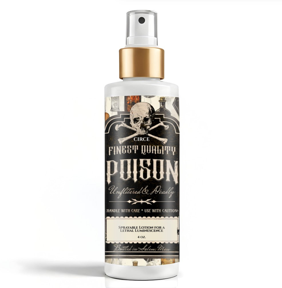 Finest Quality Poison Spray Lotion – 6.7 oz Fine Mist Bottle